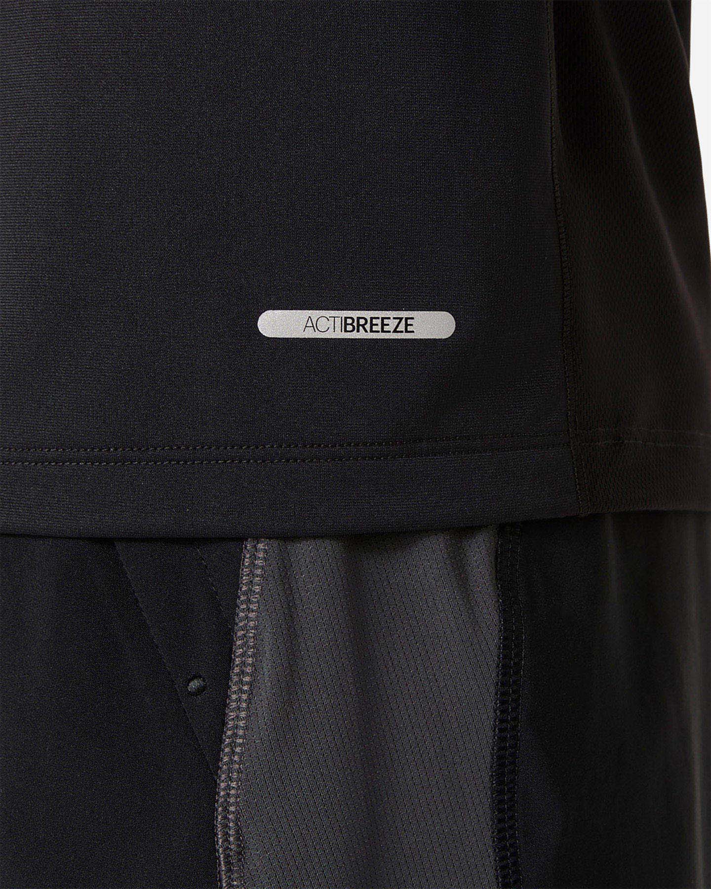 T-shirt running ASICS ROAD LITE-SHOW M - Nero - 4 | Cisalfa Sport