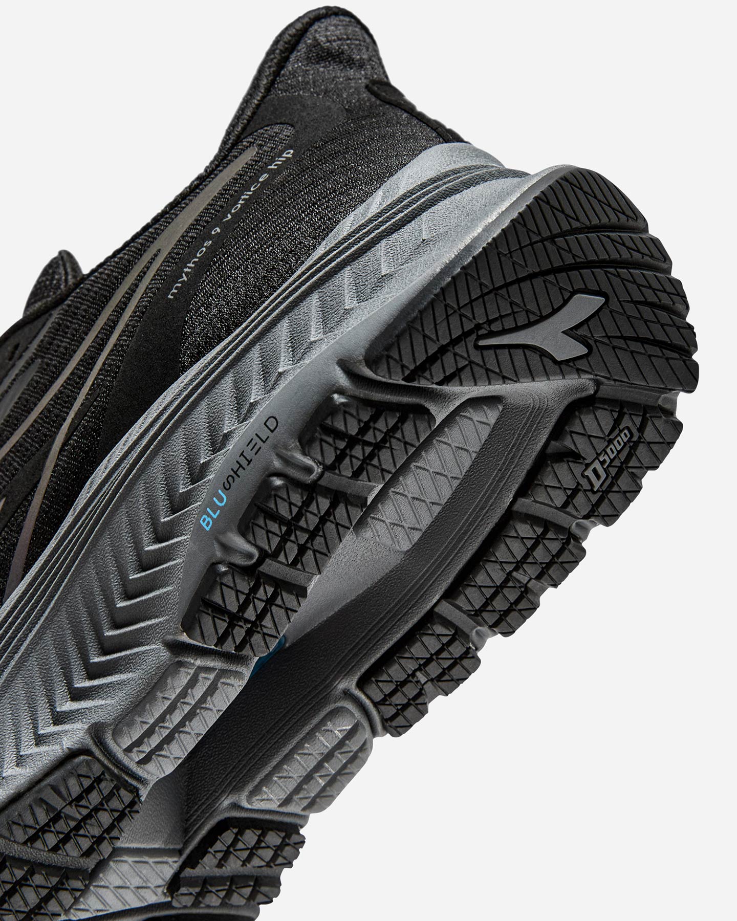 Scarpe running DIADORA MYTHOS BLUSHIELD 9 VORTICE HIP M - Nero - 5 | Cisalfa Sport