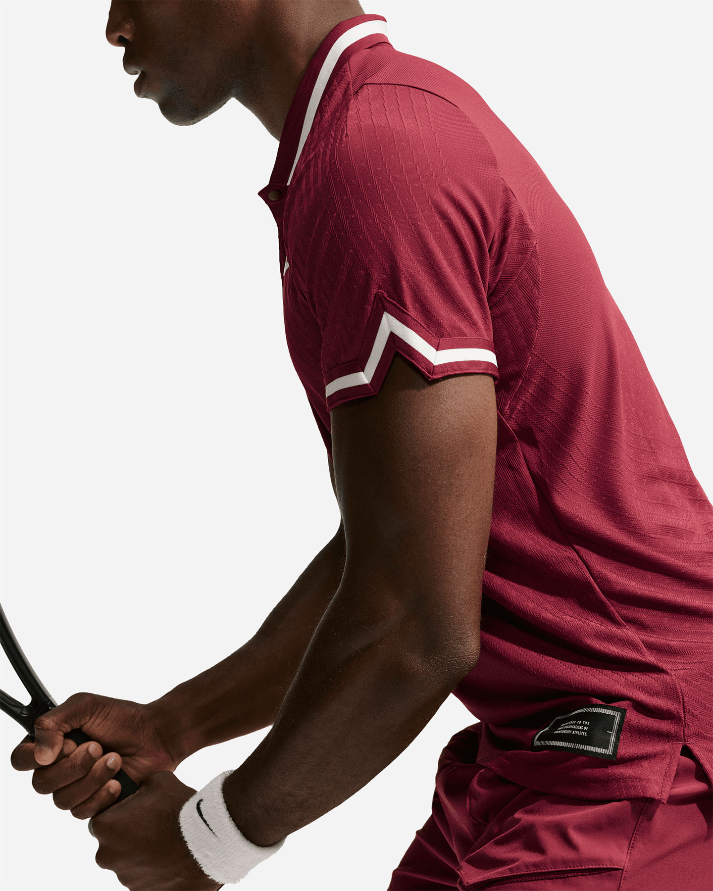 Polo tennis NIKE JANNIK AF SLAM M - Rosso - 4 | Cisalfa Sport