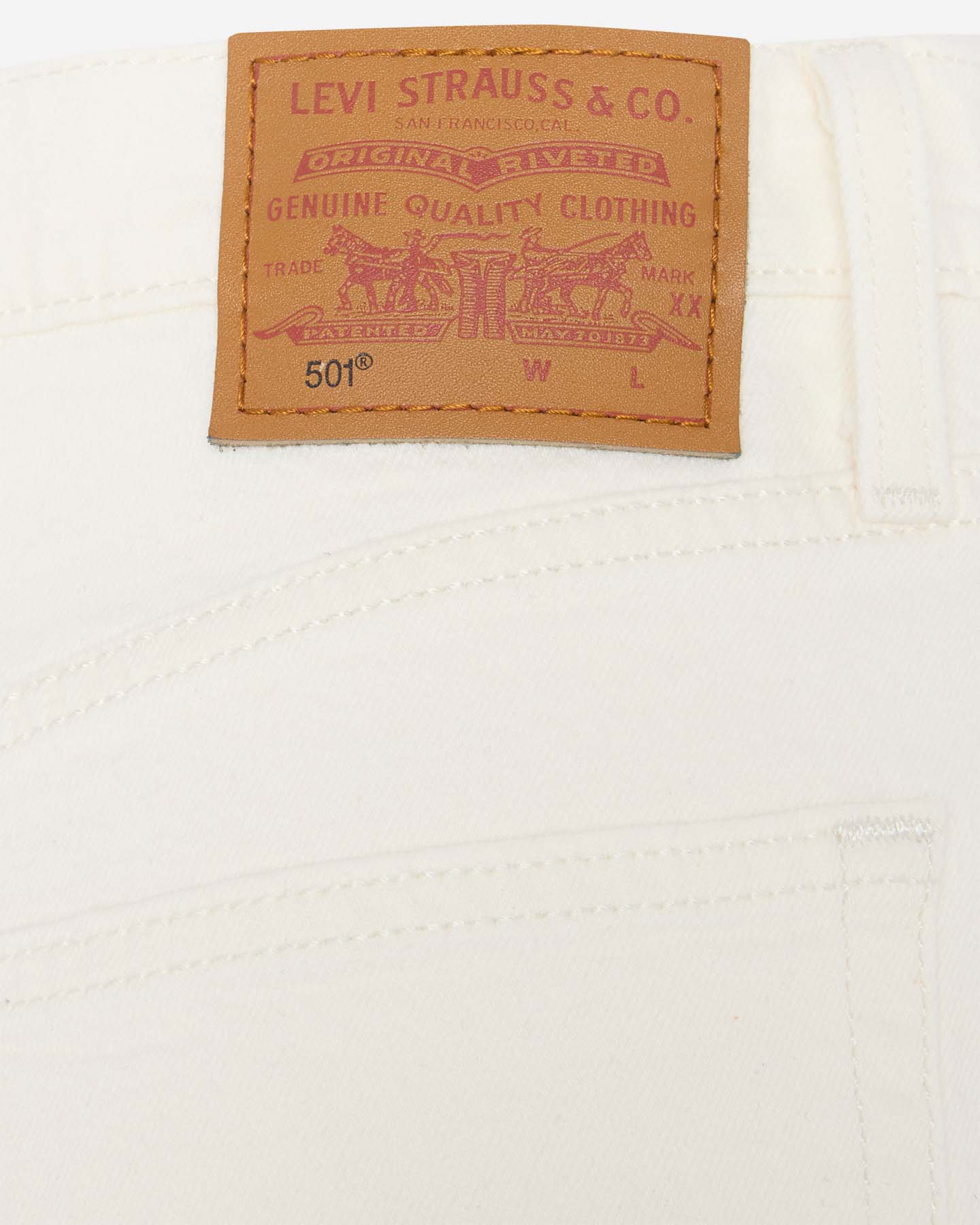 Short LEVI'S 501 ORIGINAL W - Bianco - 2 | Cisalfa Sport