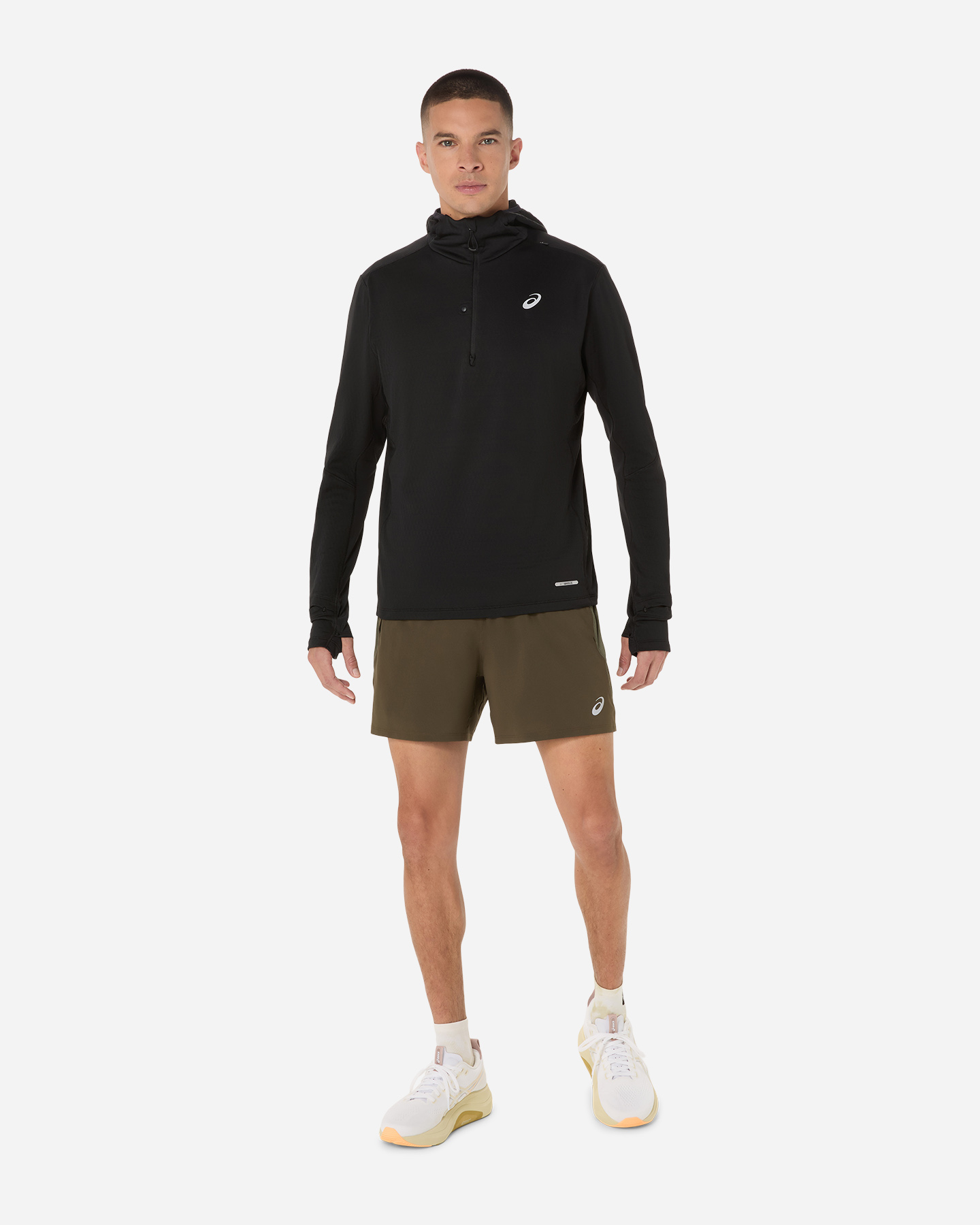 Maglia running ASICS ROAD M - Nero - 2 | Cisalfa Sport