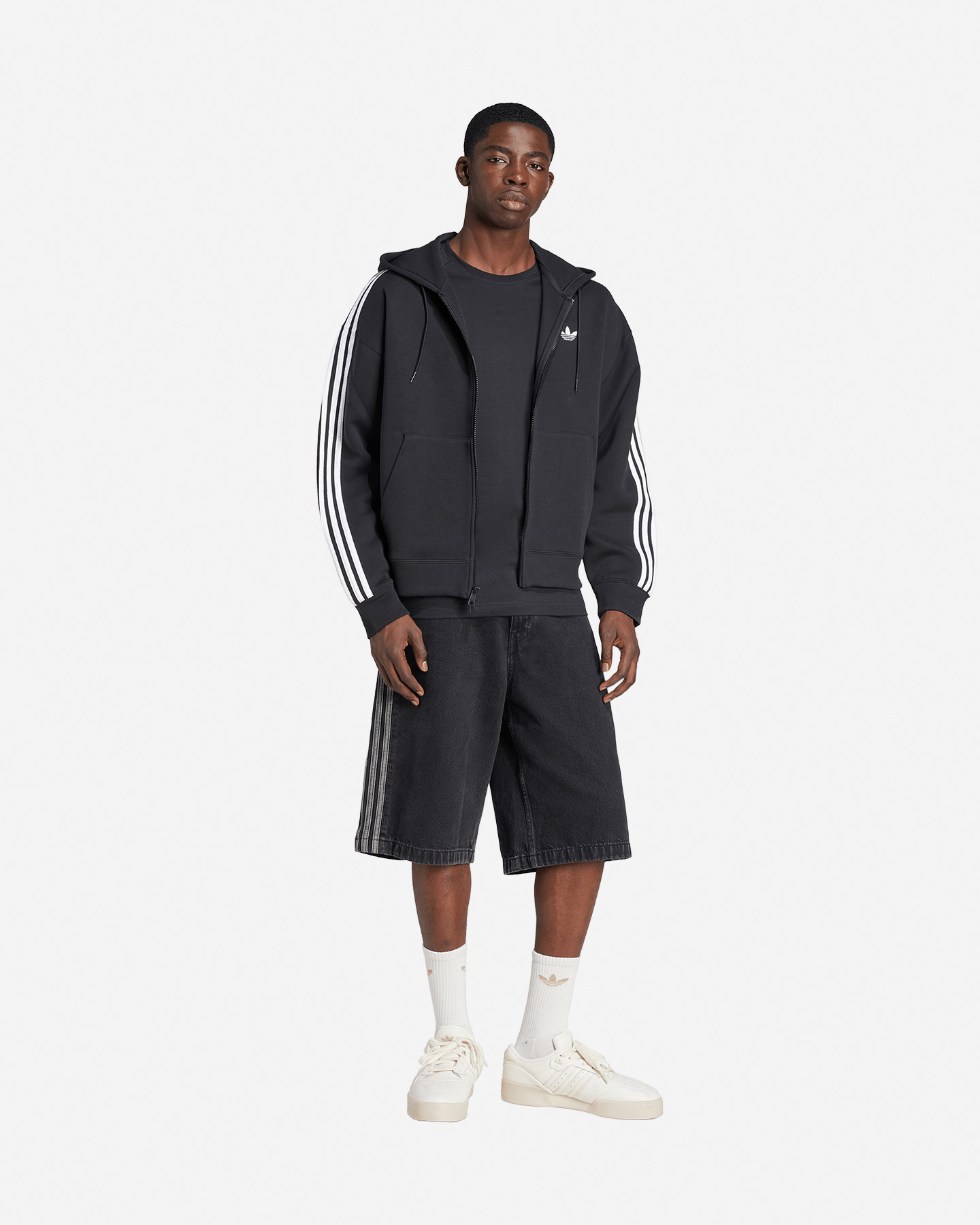 Felpa ADIDAS ADICOLOR SPACER ORIGINALS M - Nero - 3 | Cisalfa Sport