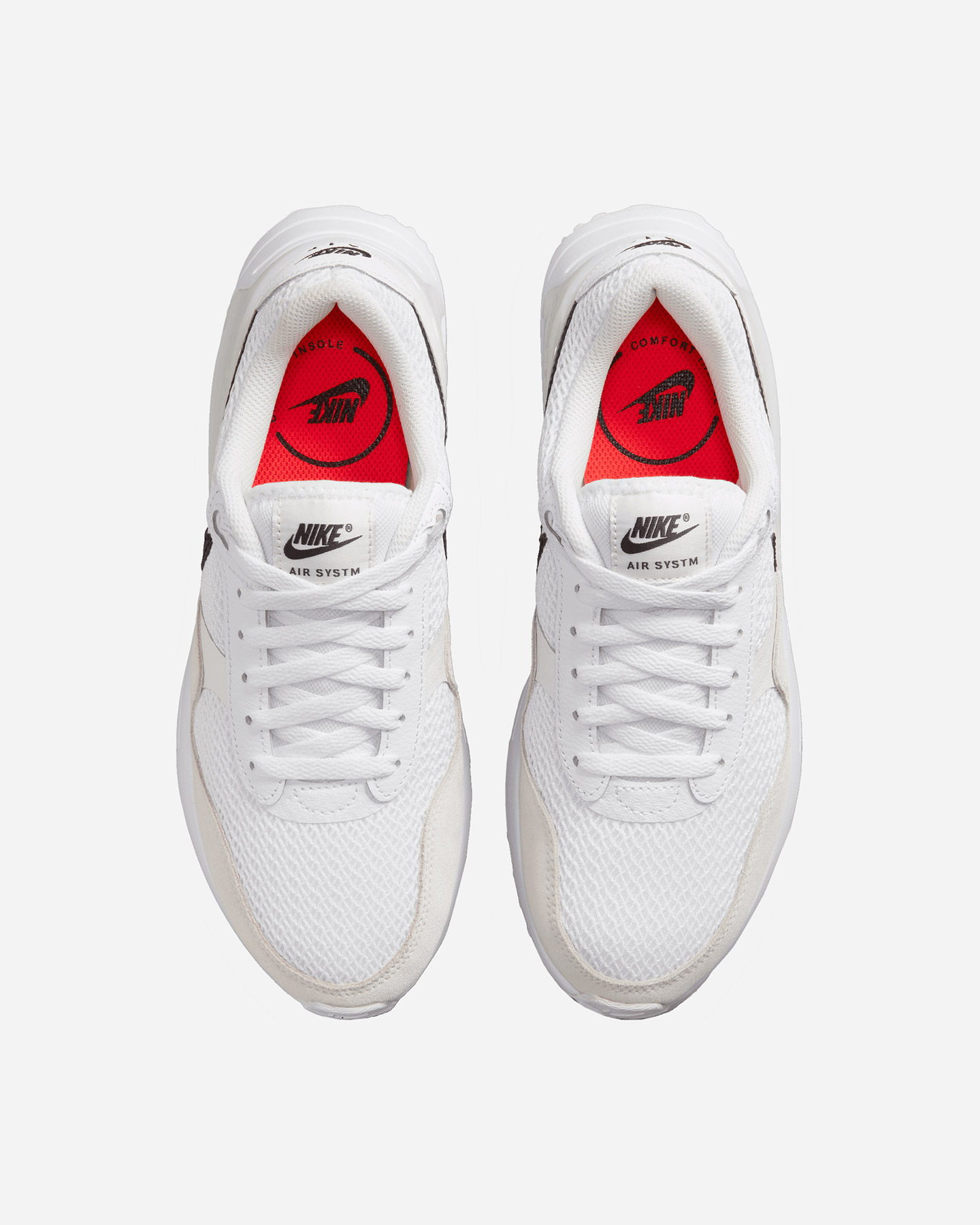 Scarpe sneakers NIKE AIR MAX SYSTM W - Bianco - 3 | Cisalfa Sport