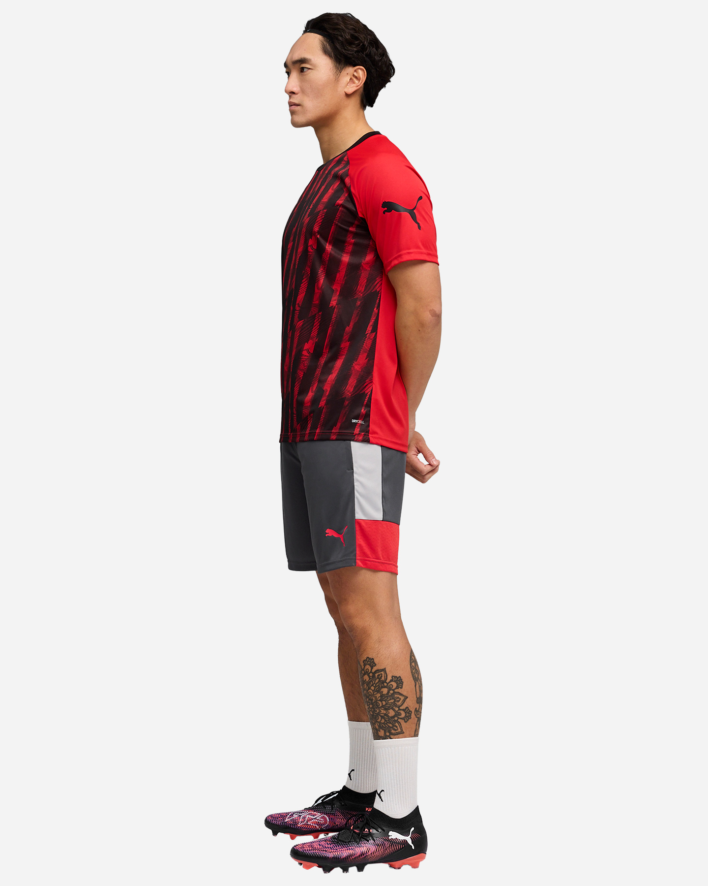 Pantaloncini calcio PUMA INDIVIDUALLIGA M - Grigio - 4 | Cisalfa Sport