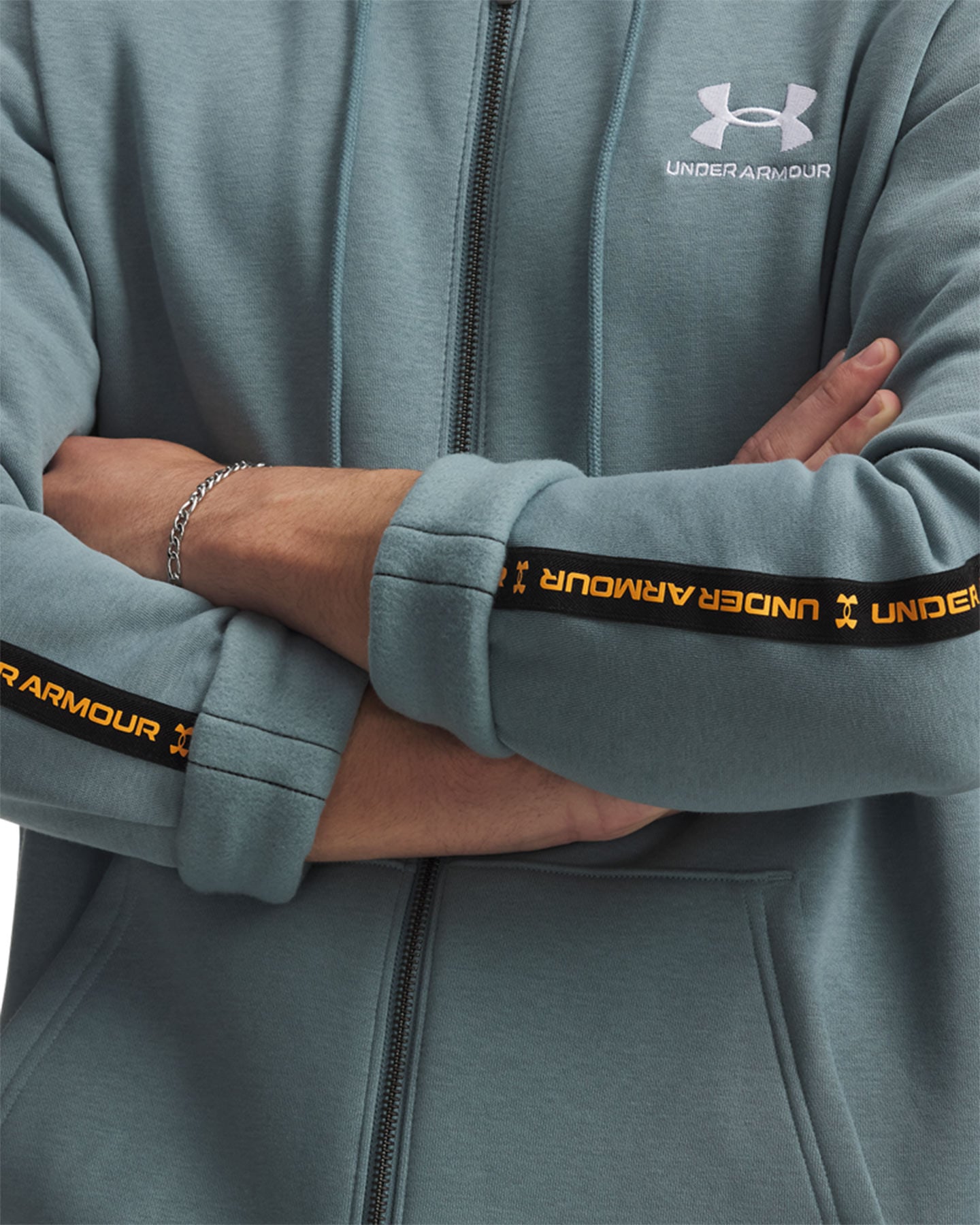 Felpa UNDER ARMOUR TAPE M - Azzurro - 2 | Cisalfa Sport