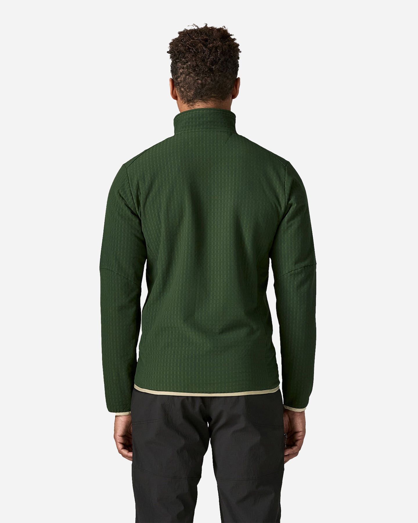 Pile PATAGONIA R2 TECHFACE M - Verde - 3 | Cisalfa Sport