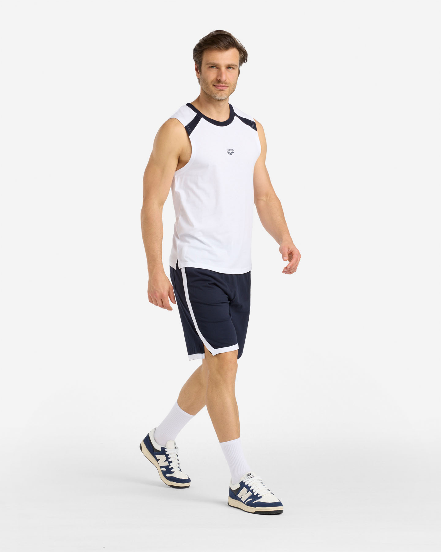 Canotta ARENA ATHLETIC PROGRESS M - Bianco - 2 | Cisalfa Sport