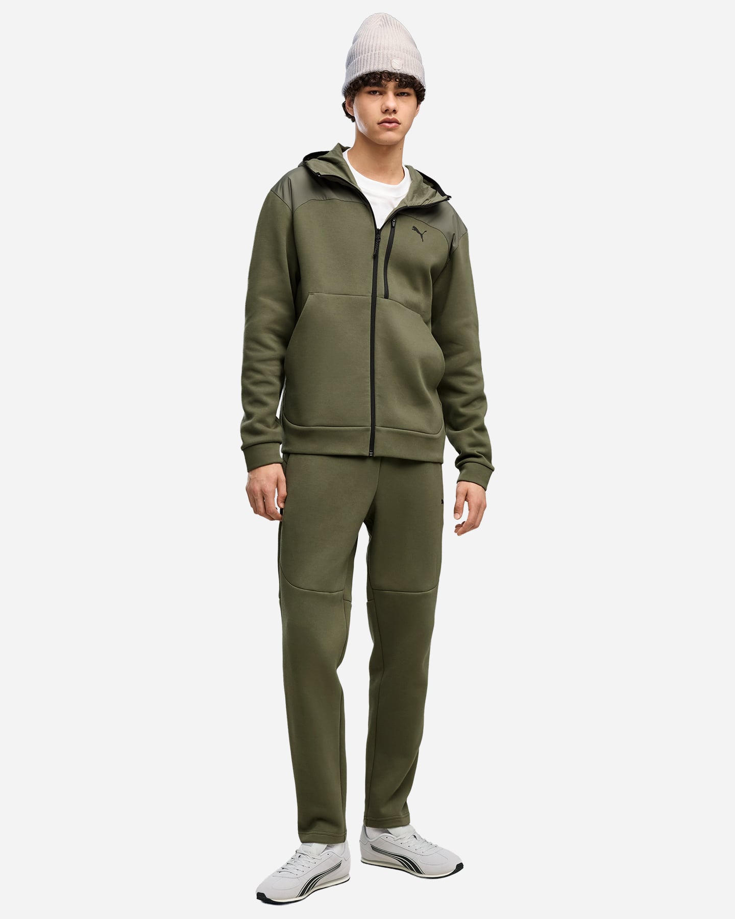 Felpa PUMA TECH M - Verde - 4 | Cisalfa Sport