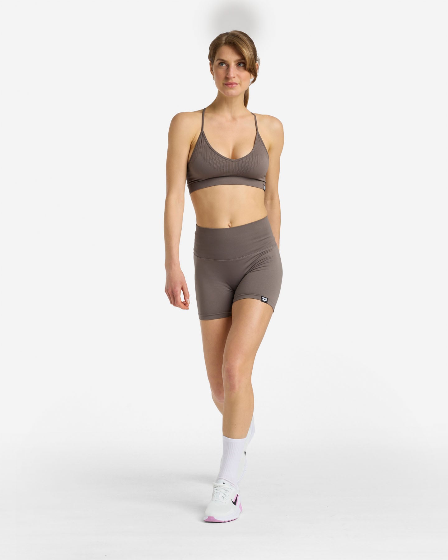 Bra training ARENA WELLNESS W - Marrone - 2 | Cisalfa Sport