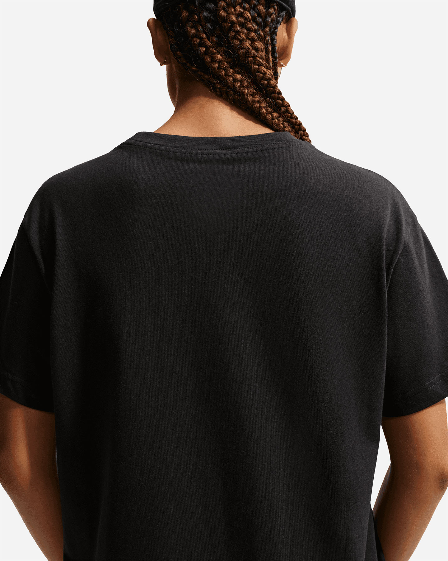 T-shirt NIKE BOXY PRINTED W - Nero - 5 | Cisalfa Sport