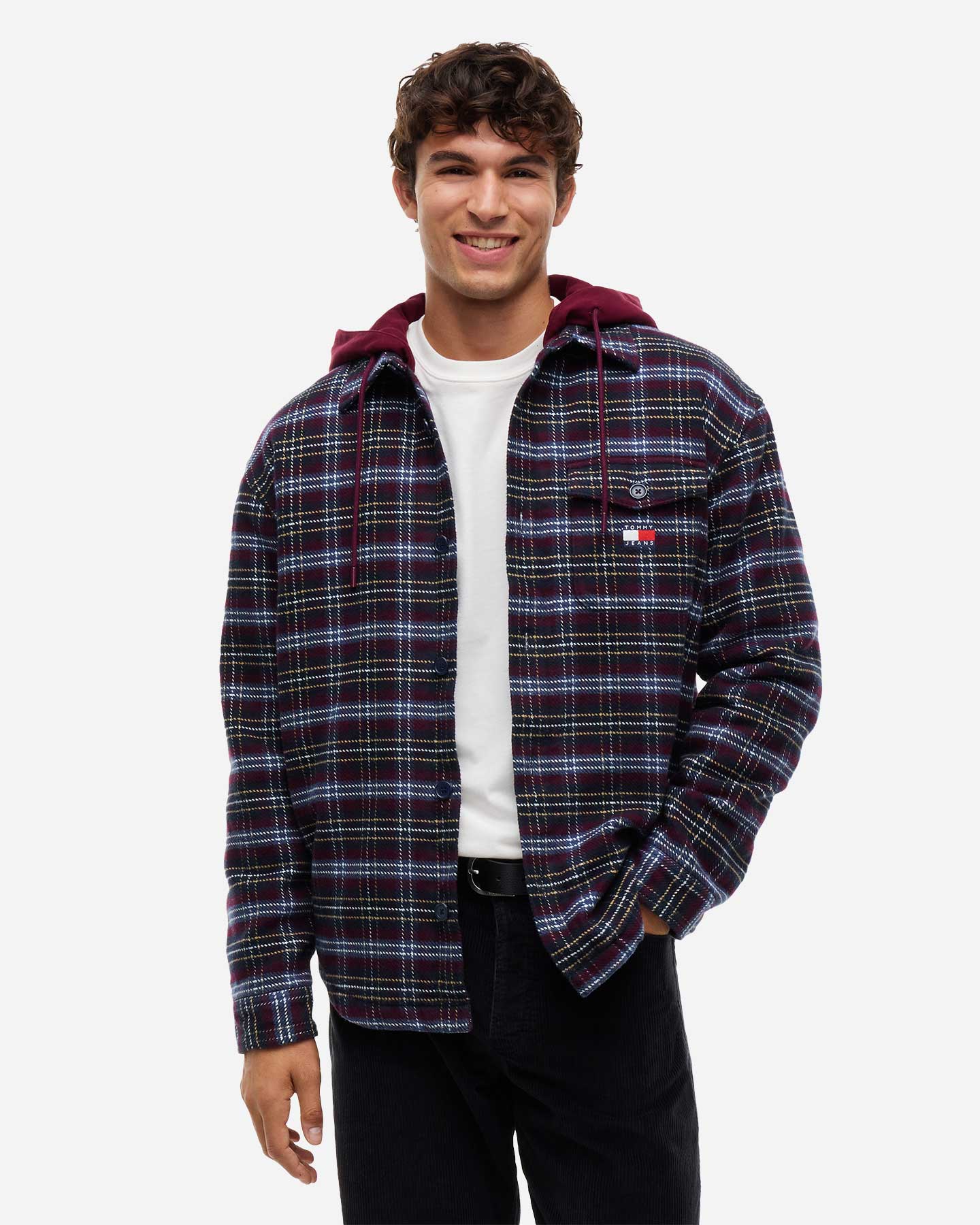 Giubbotto TOMMY HILFIGER PADDED CHECK M - Rosso - 1 | Cisalfa Sport