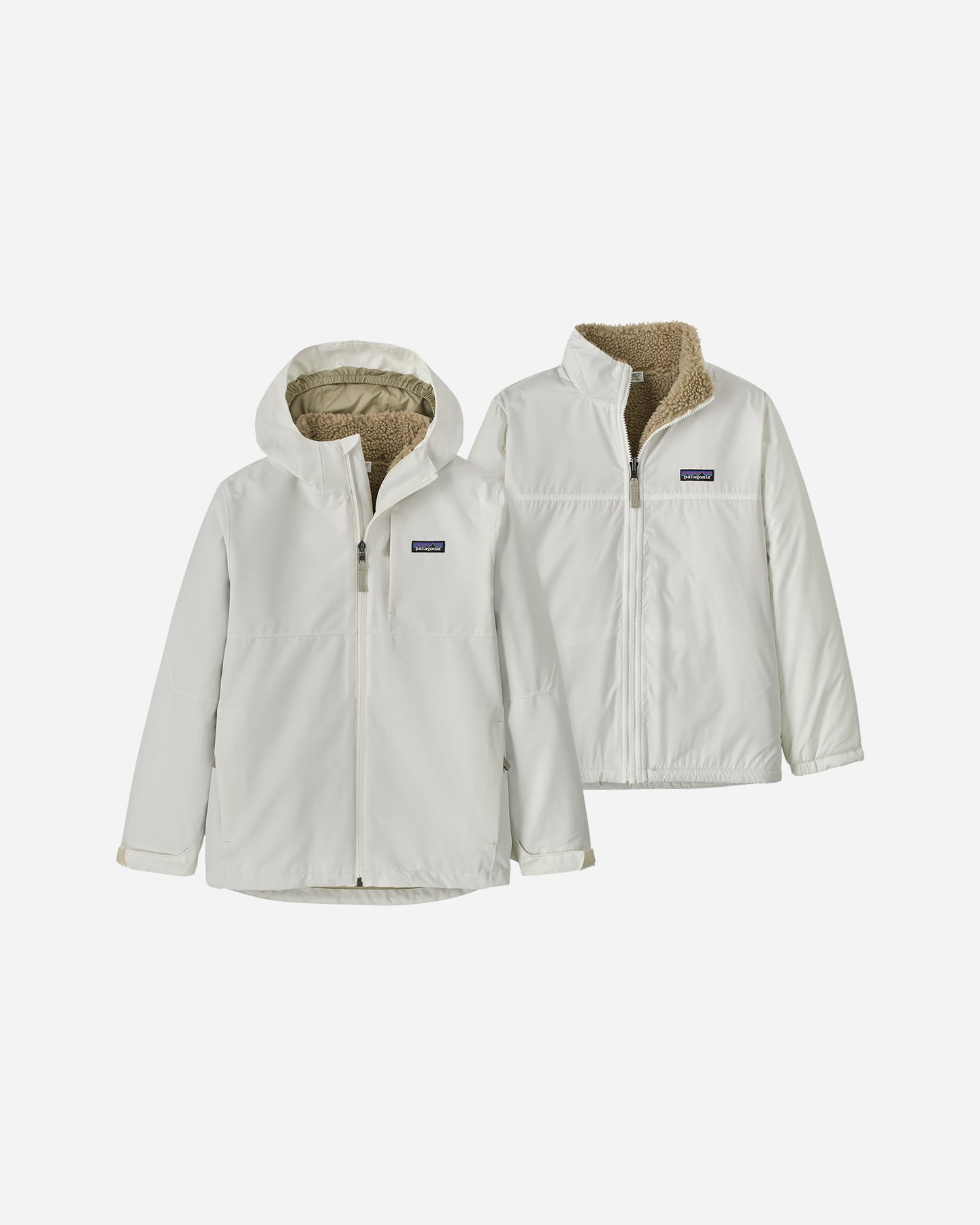 Giacca outdoor PATAGONIA 4-IN-1 EVERYDAY JR - Bianco - 4 | Cisalfa Sport