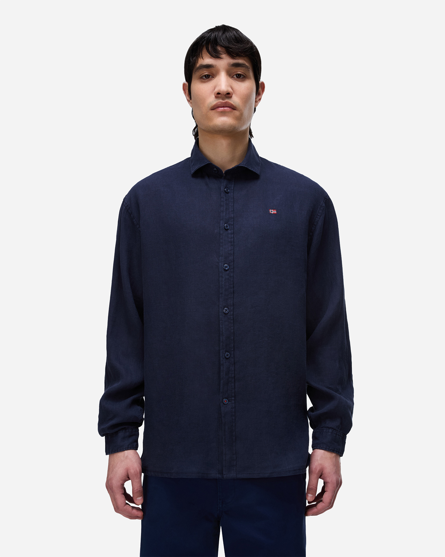 Camicia NAPAPIJRI CLASSIC M - Blu - 2 | Cisalfa Sport