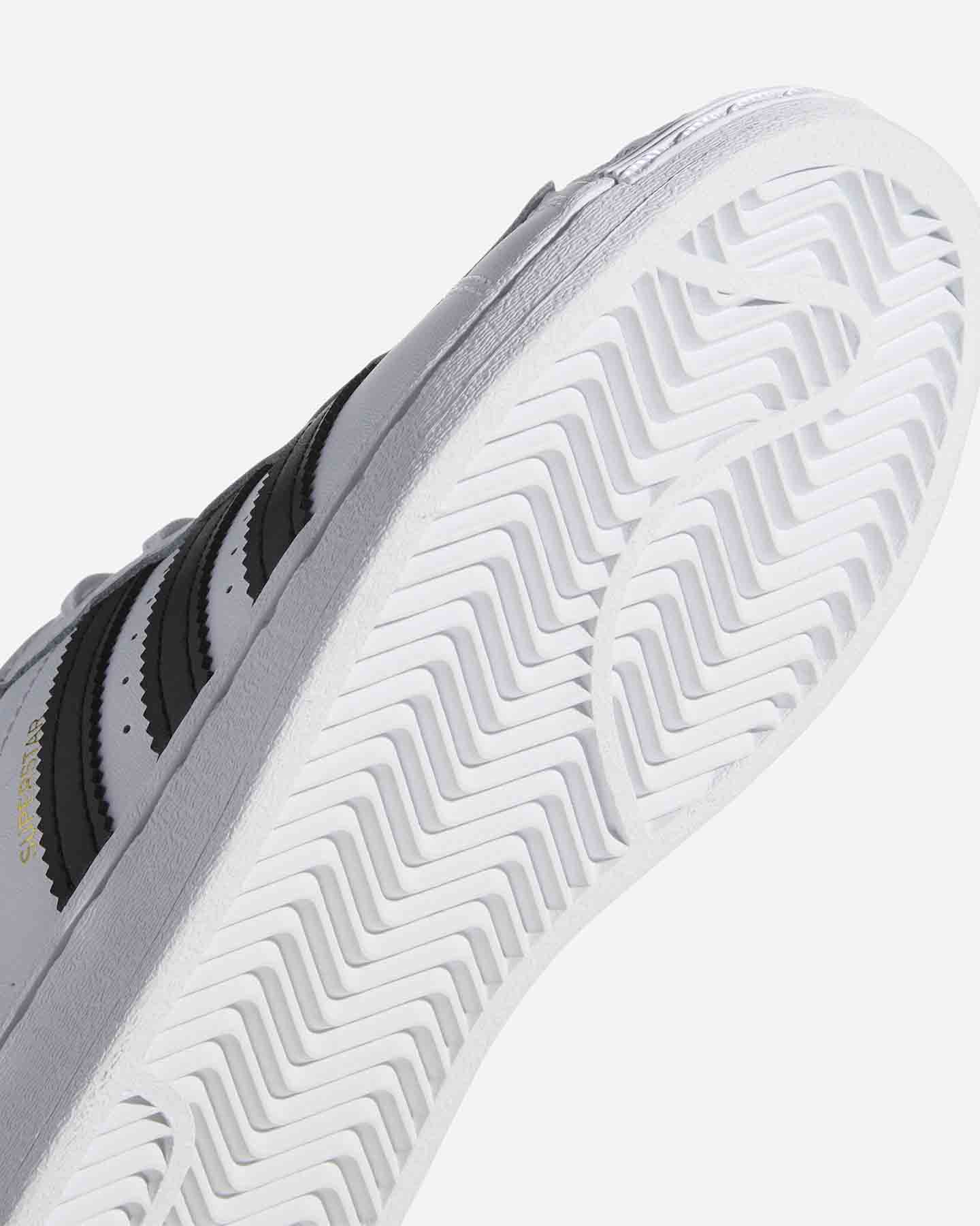 Scarpe sneakers ADIDAS SUPERSTAR C JR - Bianco - 5 | Cisalfa Sport