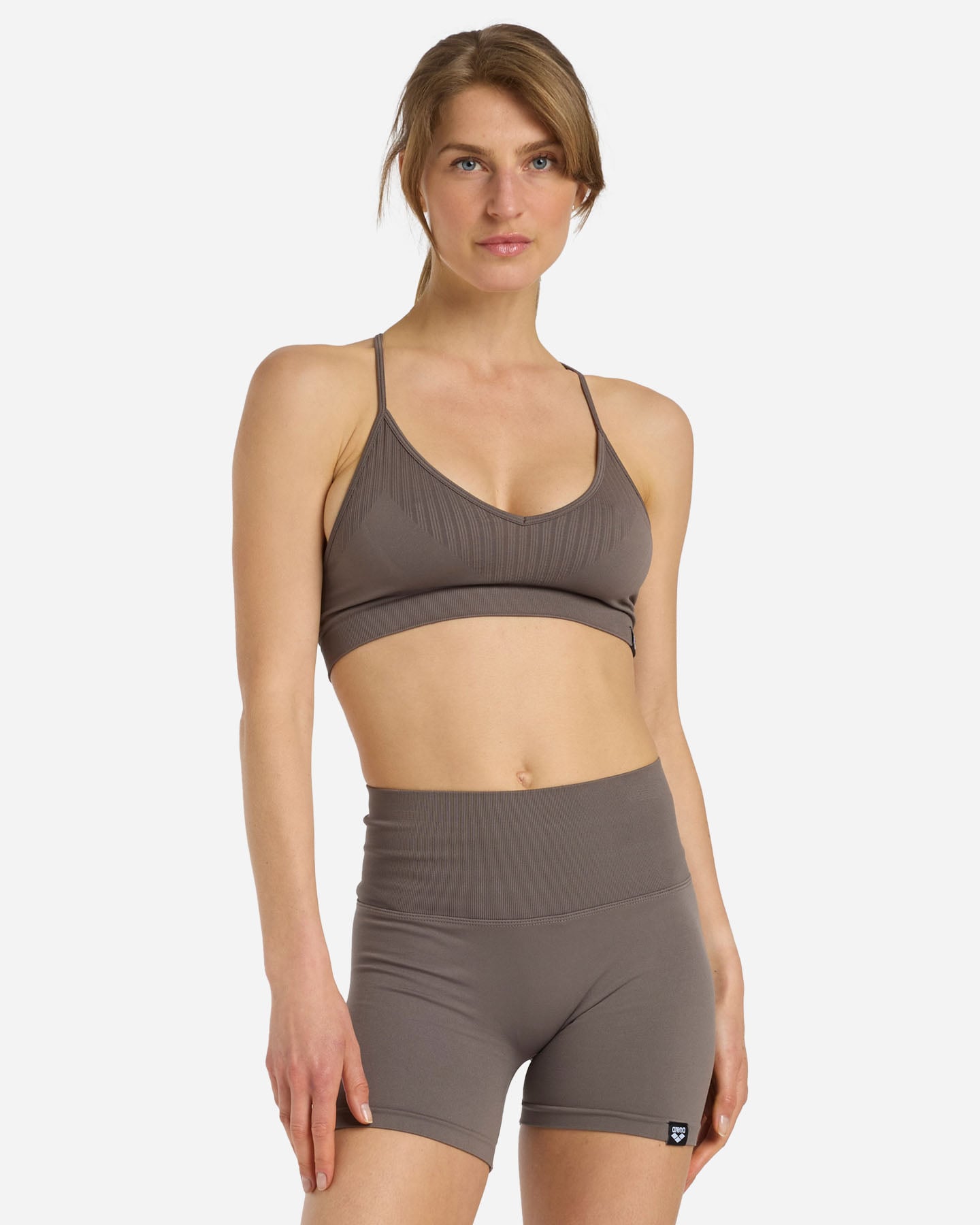 Bra training ARENA WELLNESS W - Marrone - 1 | Cisalfa Sport