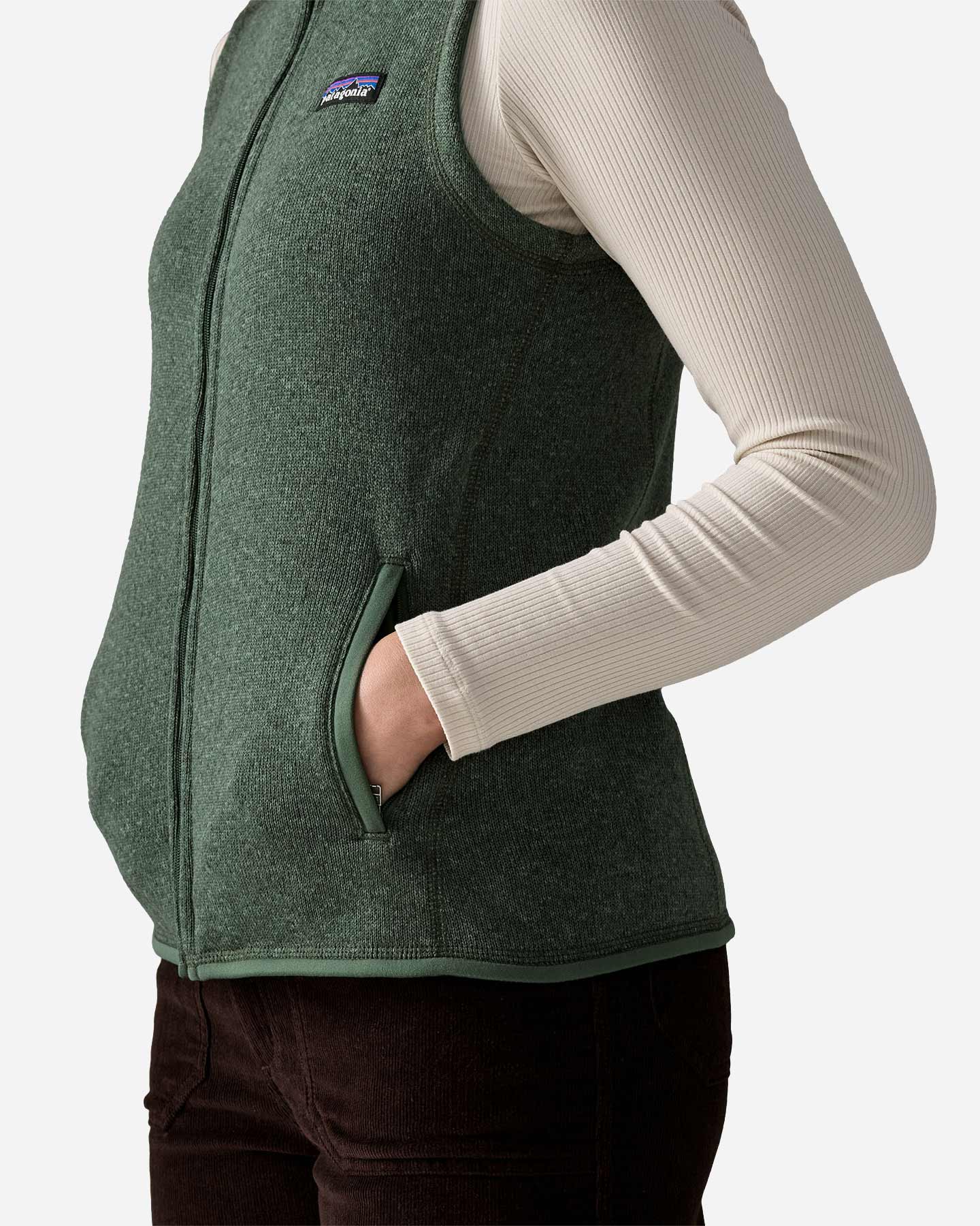 Gilet PATAGONIA BETTER SWEATER W - Verde - 4 | Cisalfa Sport