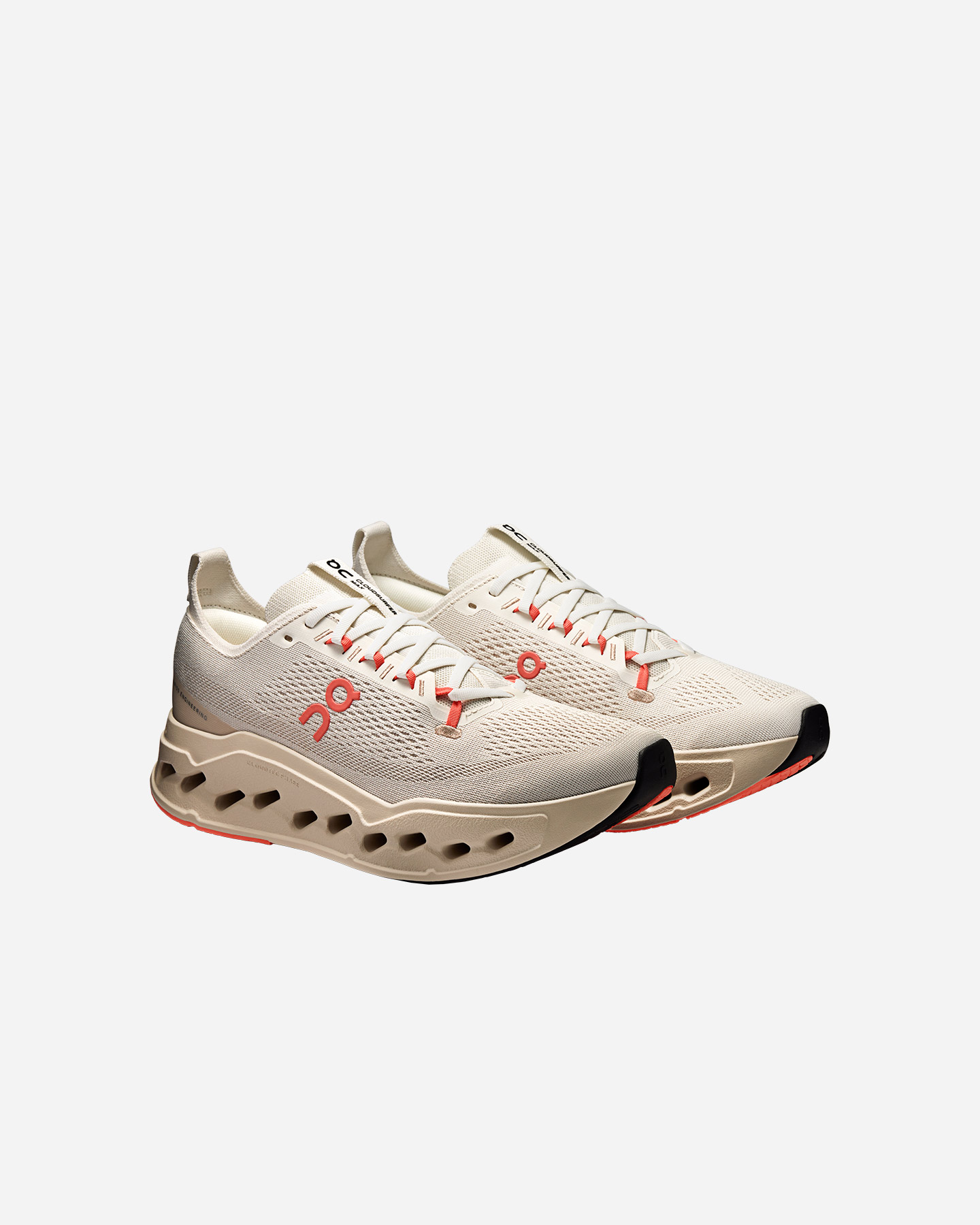 Scarpe running ON CLOUDSURFER MAX W - Beige - 1 | Cisalfa Sport