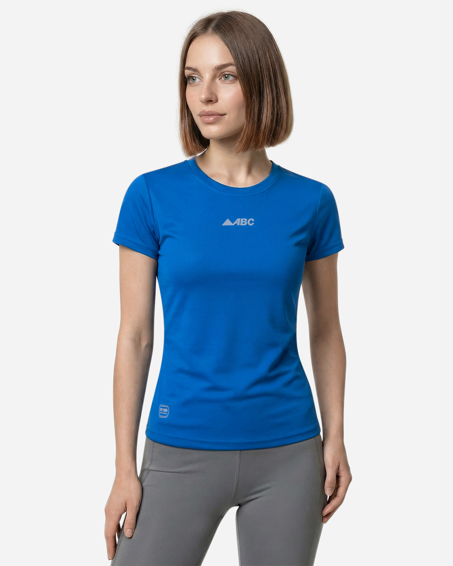 T-shirt running ABC ESSENTIAL W - Blu - 2 | Cisalfa Sport