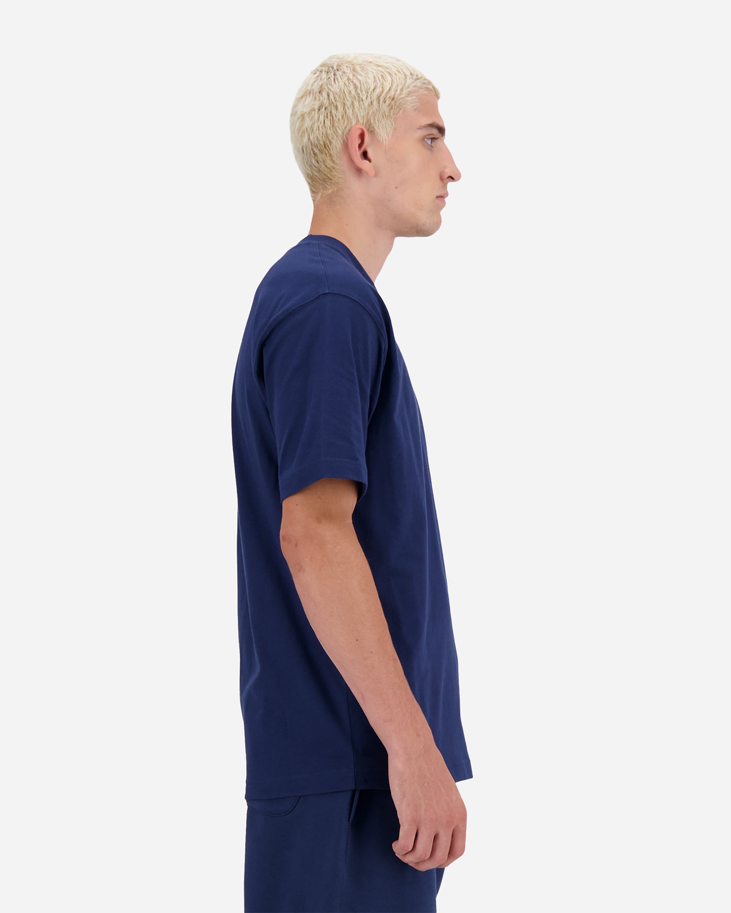 T-shirt NEW BALANCE SMALL LOGO SPORT ESSENTIAL M - Blu Navy - 1 | Cisalfa Sport
