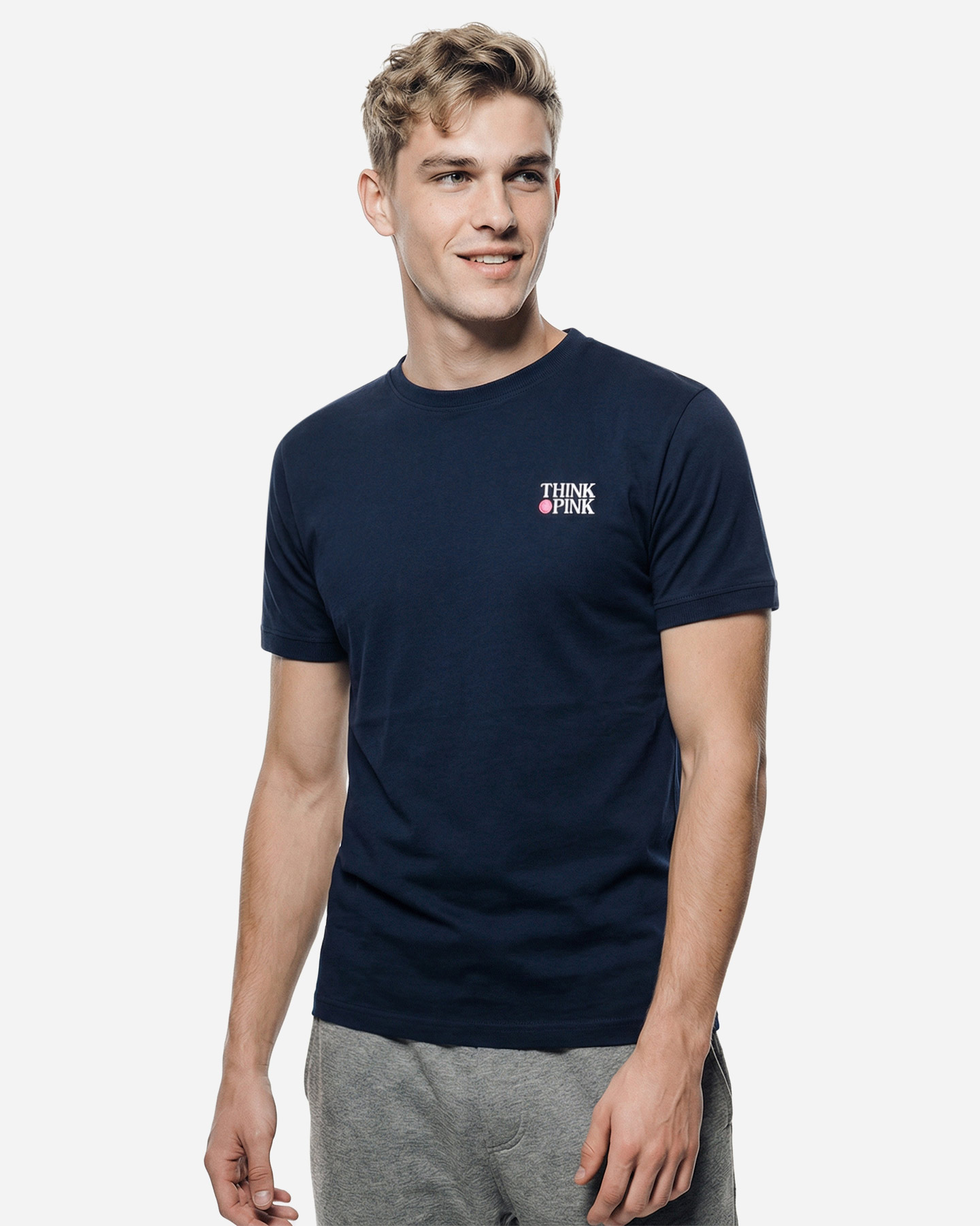 T-shirt THINK PINK GOPCORE M - Blu - 2 | Cisalfa Sport
