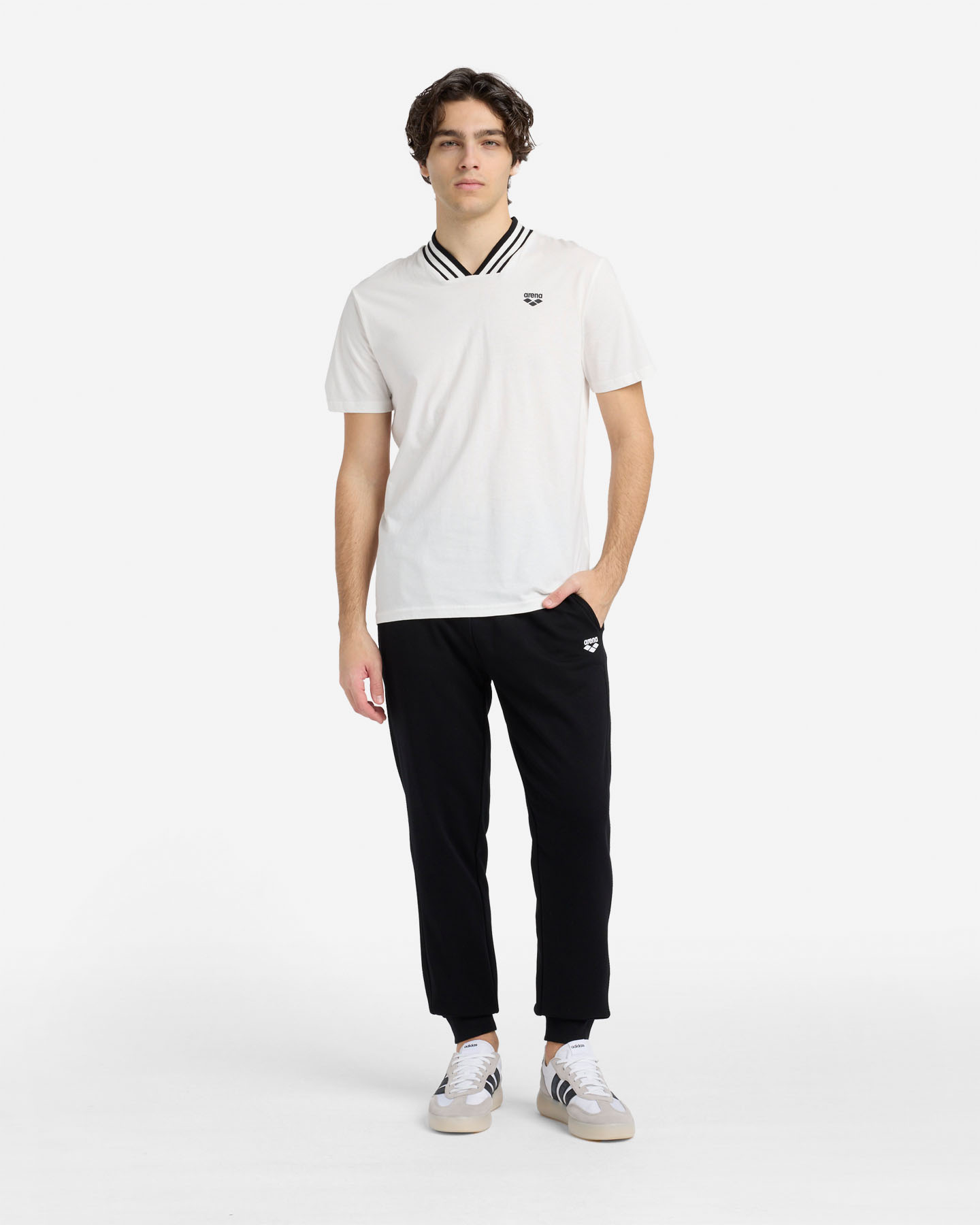 T-shirt ARENA ATHLETIC PROGRESS M - Bianco - 4 | Cisalfa Sport