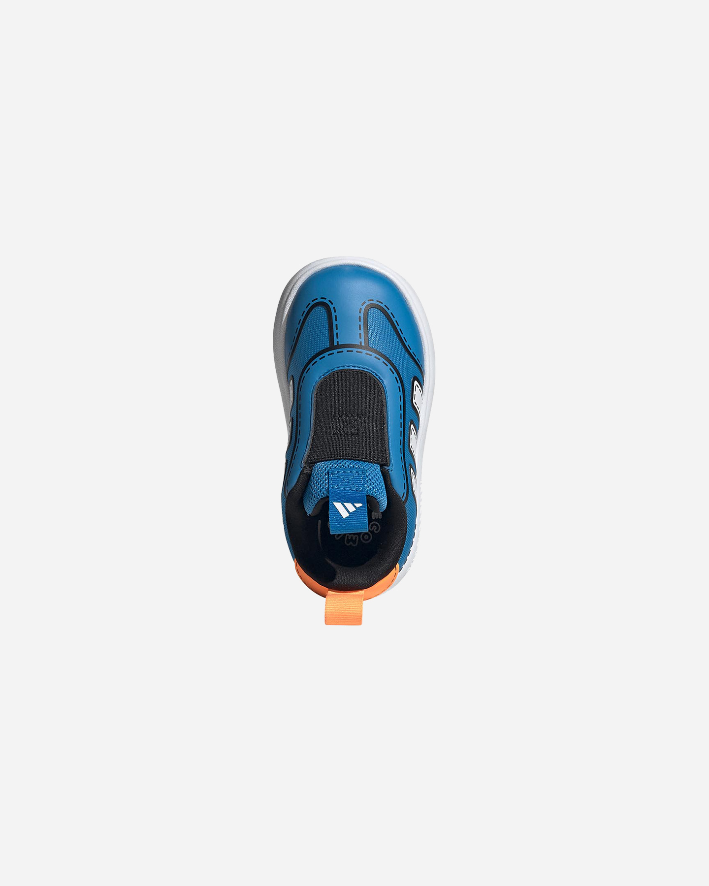 Scarpe sneakers ADIDAS CORE BUBBLE INF JR - Azzurro - 2 | Cisalfa Sport