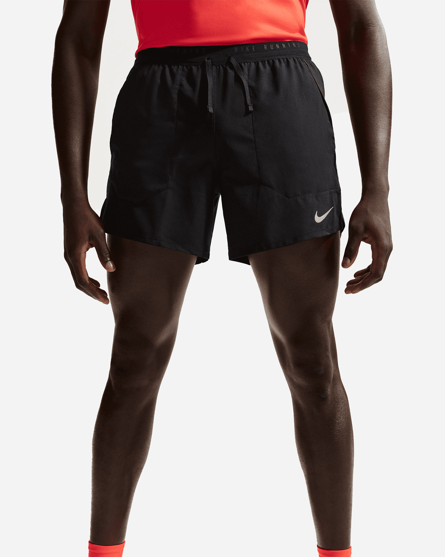 Short running NIKE STRIDE 5 M - Nero - 4 | Cisalfa Sport