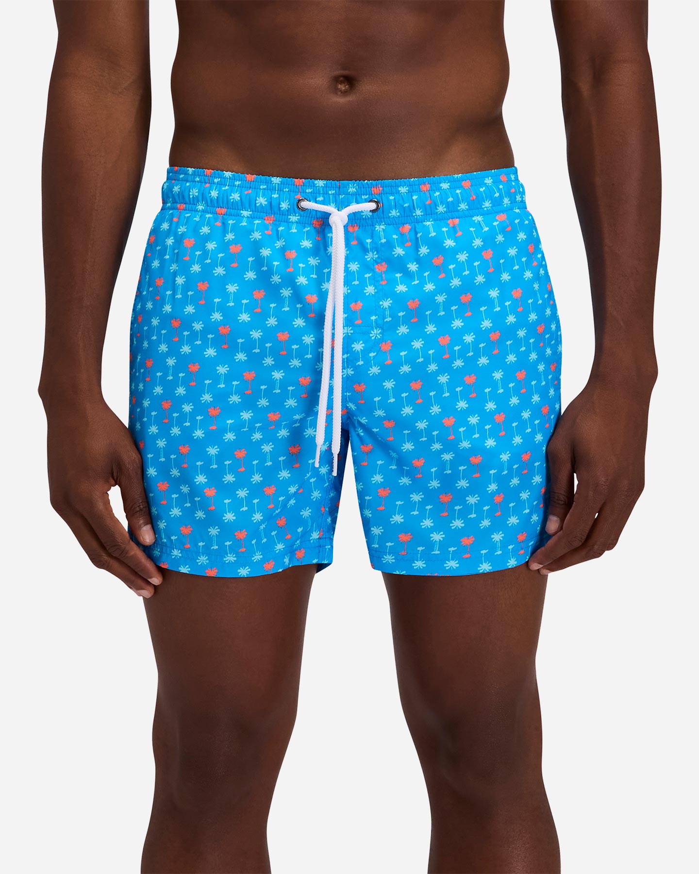 Boxer mare SUNDEK PRINT PALMS 14" M - Azzurro - 2 | Cisalfa Sport