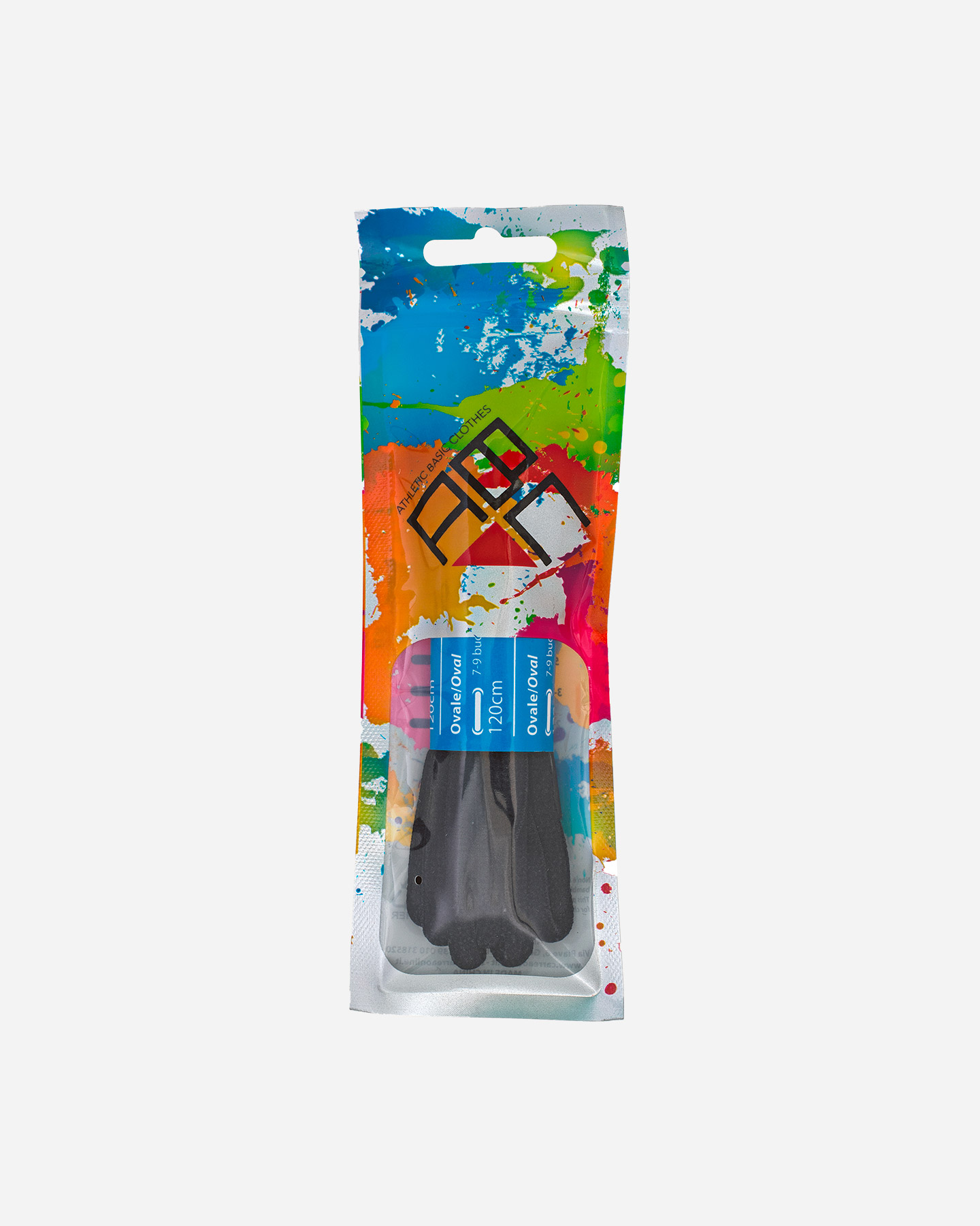 Lacci ABC 120 CM OVALE  - Nero - 1 | Cisalfa Sport