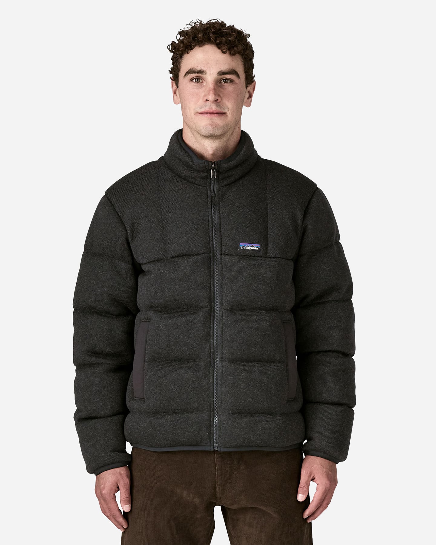 Piumino PATAGONIA REVERSIBLE DOWN BETTER SWEATER M - Nero - 2 | Cisalfa Sport