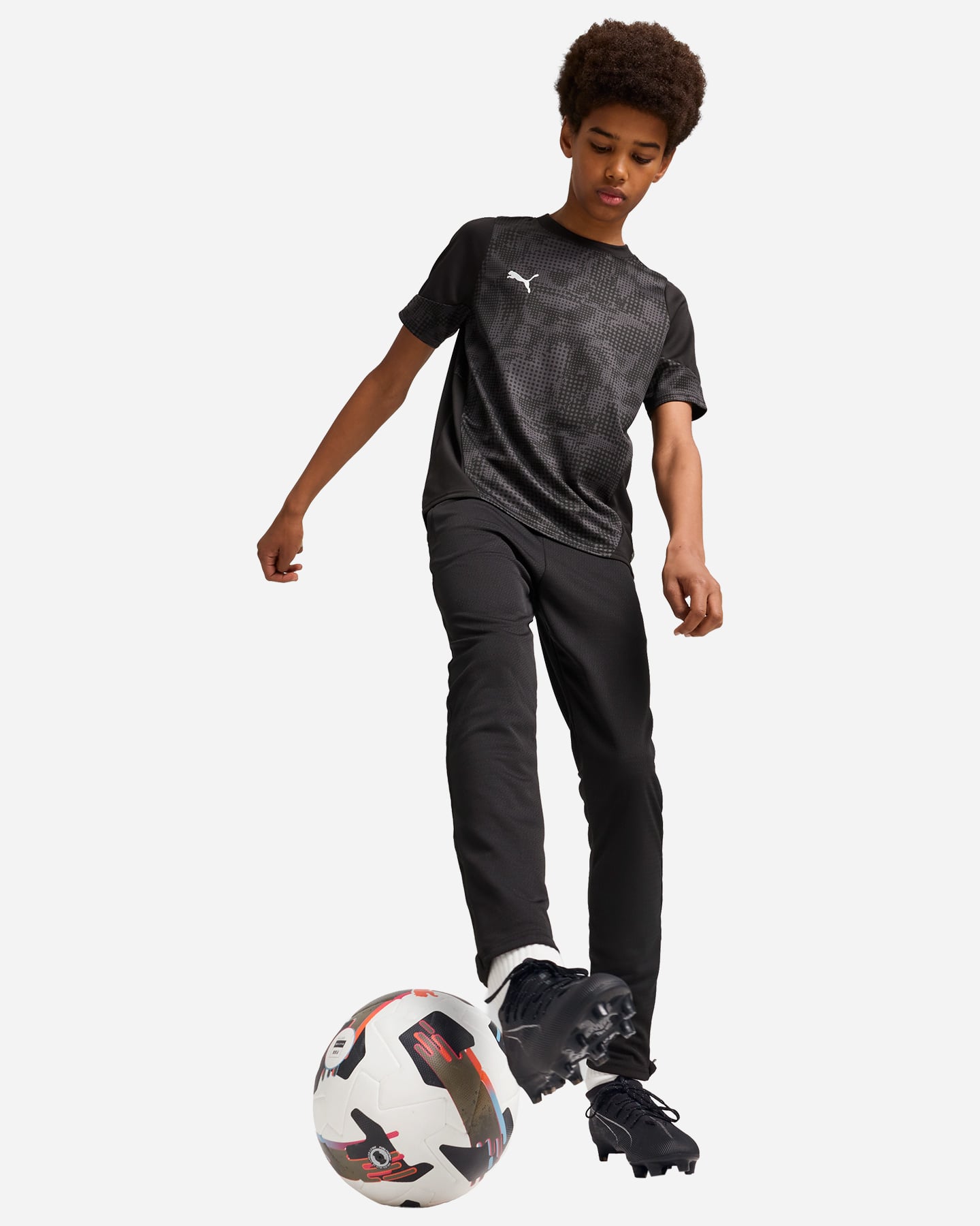 Maglia calcio PUMA TEAMCUP JR - Nero - 5 | Cisalfa Sport