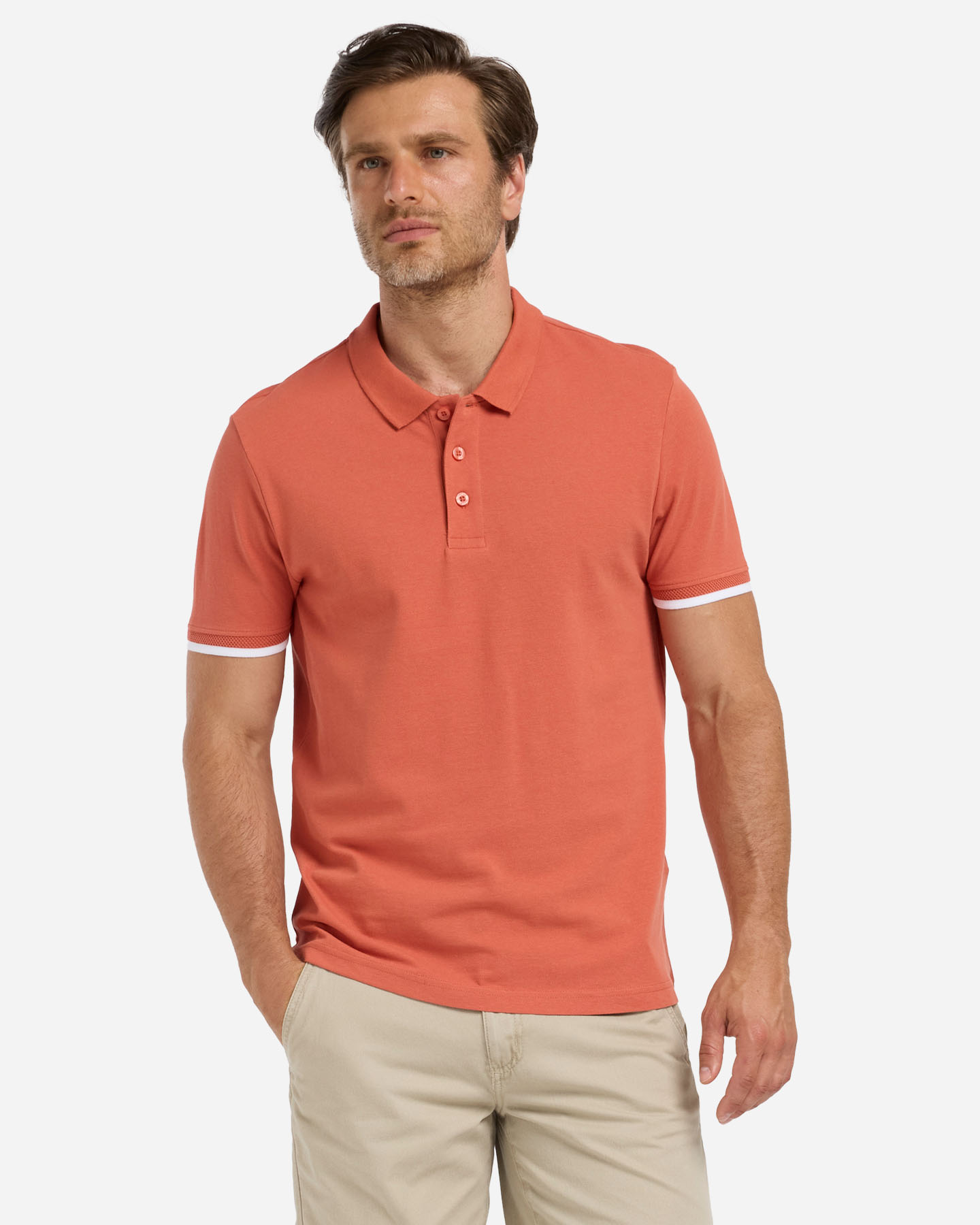 Polo DACK'S ESSENTIAL M - Marrone - 1 | Cisalfa Sport