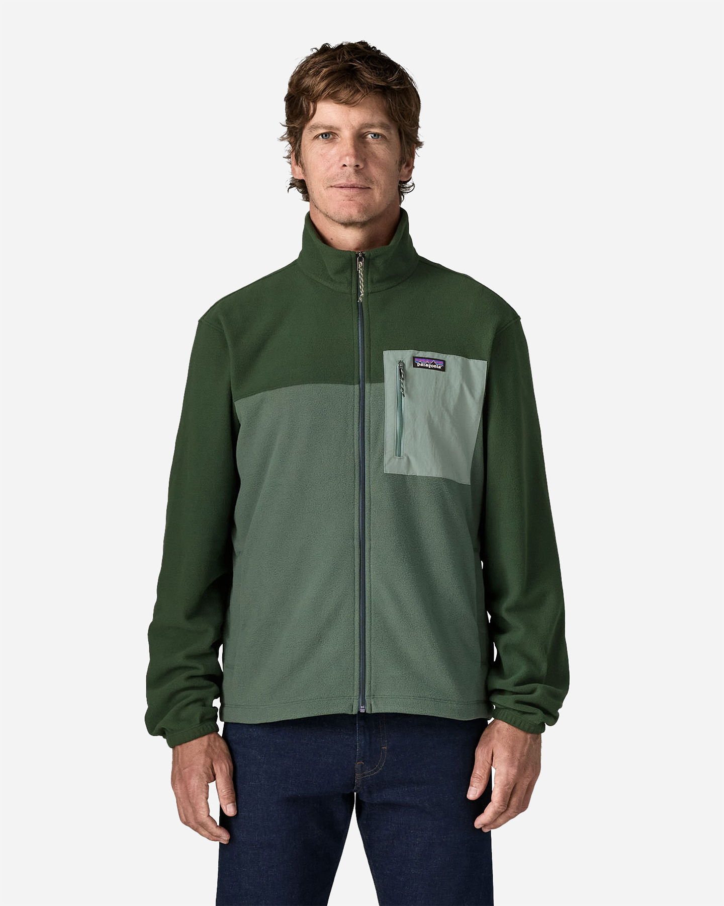 Giacca PATAGONIA MICRO D PATCH POCKET M - Verde - 1 | Cisalfa Sport