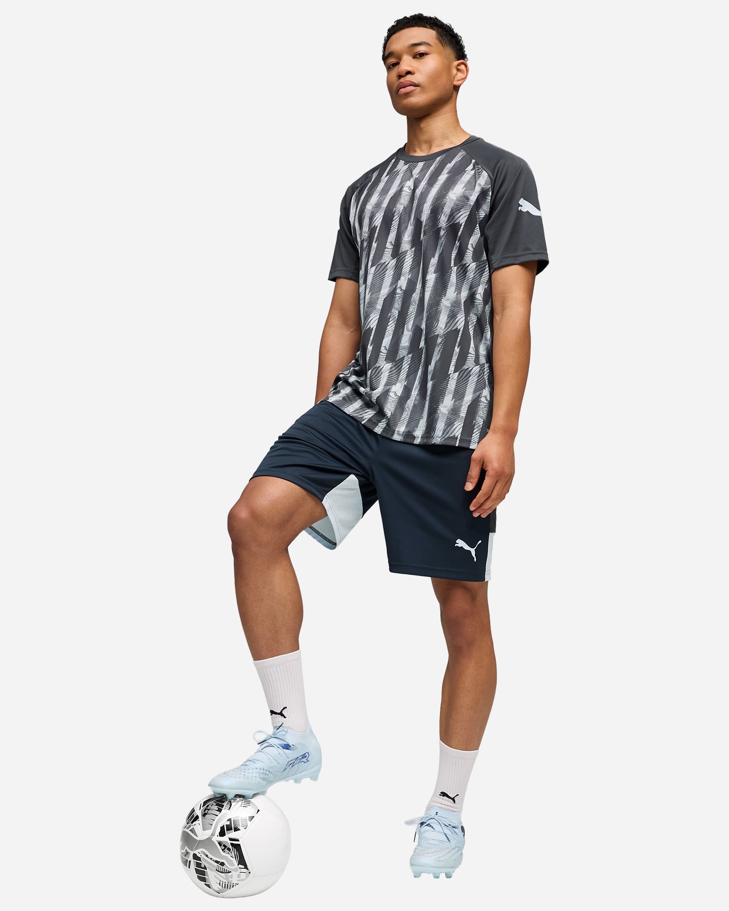 Pantaloncini calcio PUMA INDIVIDUALLIGA M - Blu - 4 | Cisalfa Sport