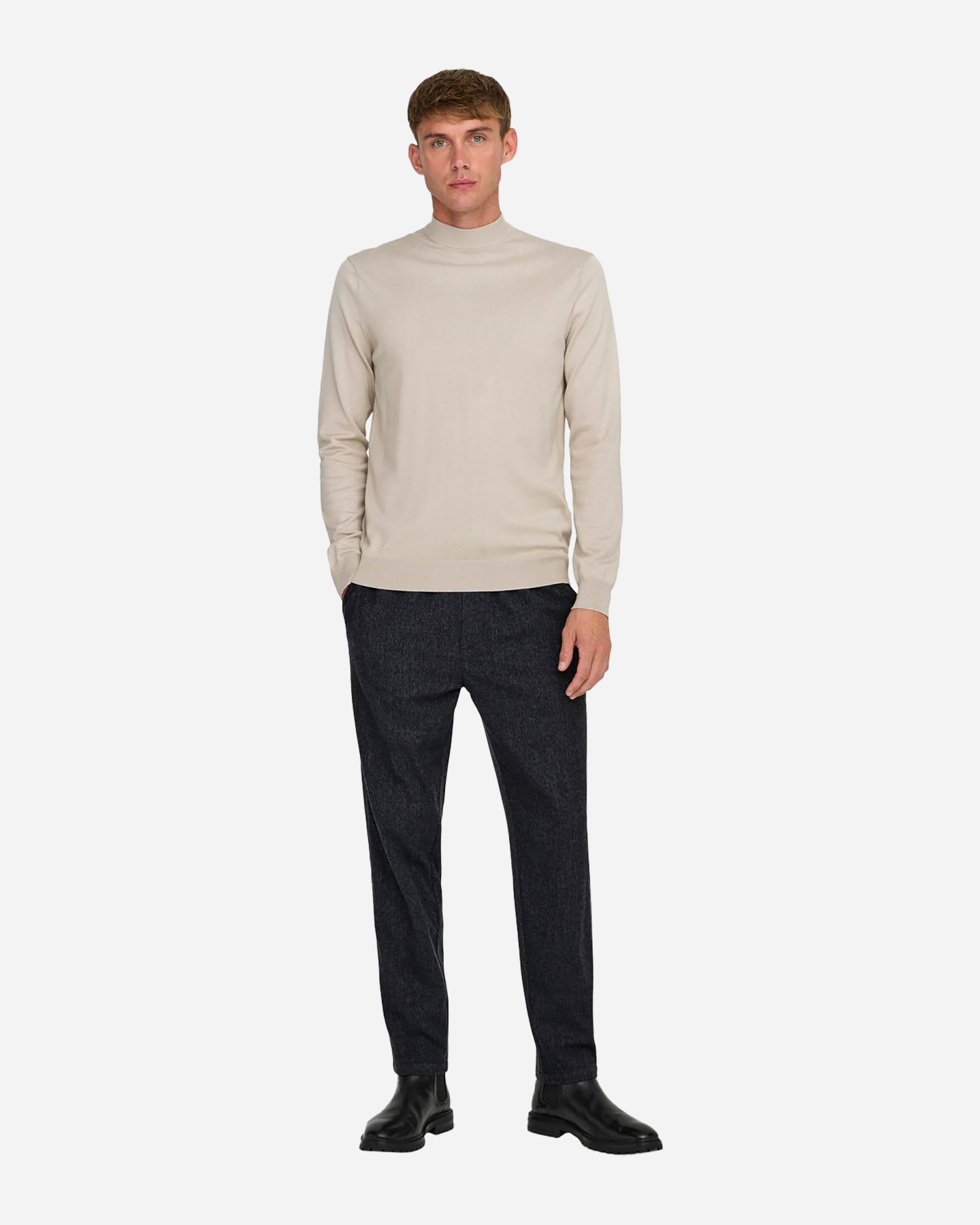 Maglione ONLY & SONS LUPETTO M - Bianco - 3 | Cisalfa Sport