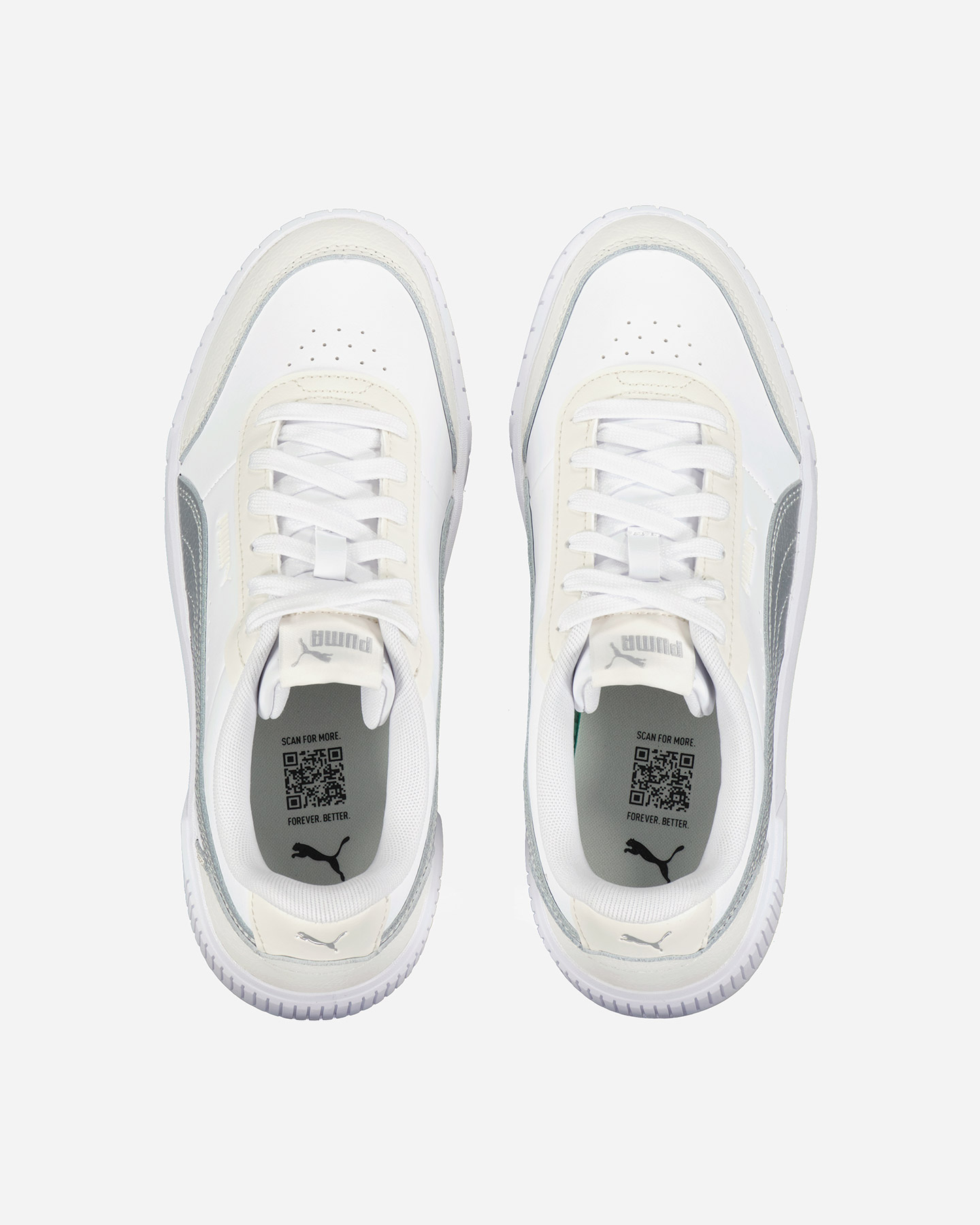 Scarpe sneakers PUMA CARINA MIA GS JR - Grigio - 4 | Cisalfa Sport