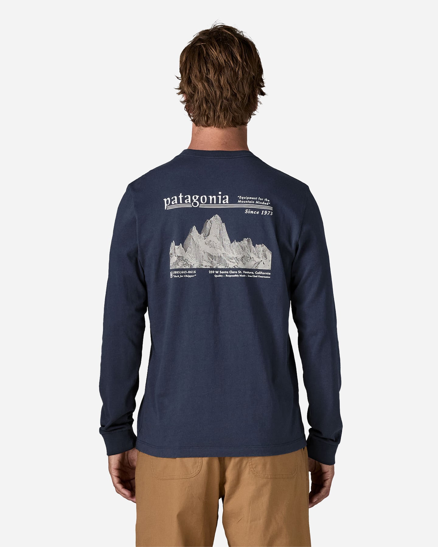Maglia PATAGONIA HUT TRIPPER SKYLINE M - Blu - 2 | Cisalfa Sport