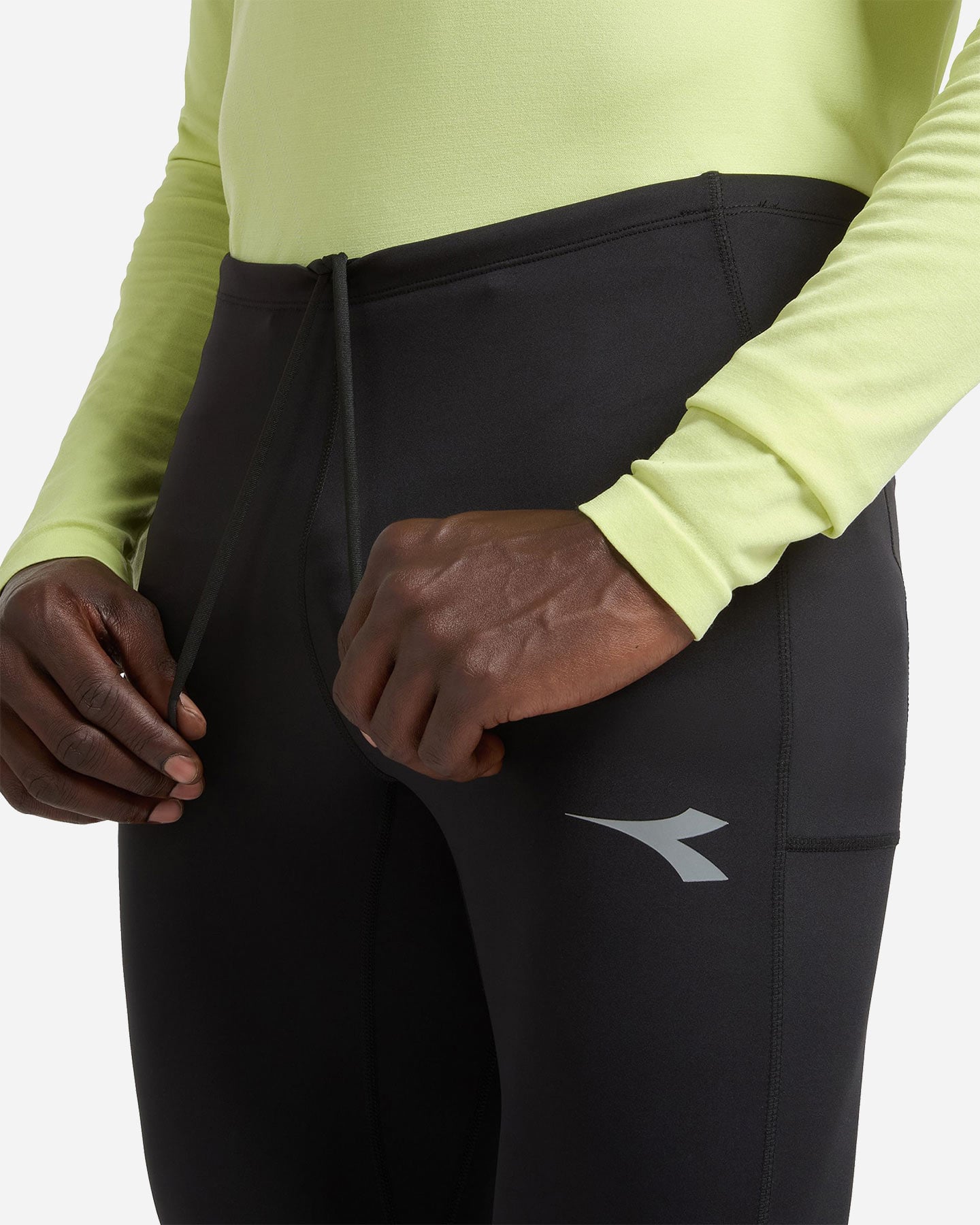 Fuseaux running DIADORA BASIC M - Nero - 4 | Cisalfa Sport