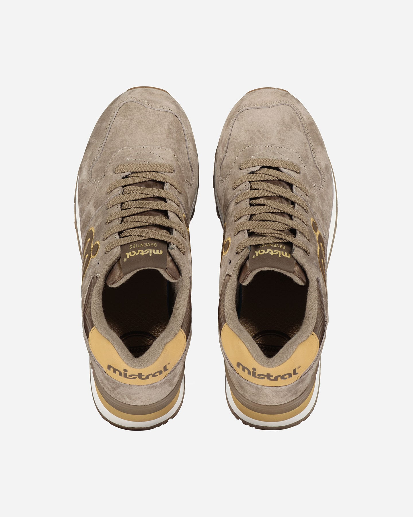 Scarpe sneakers MISTRAL SEVENTIES M - Beige - 4 | Cisalfa Sport