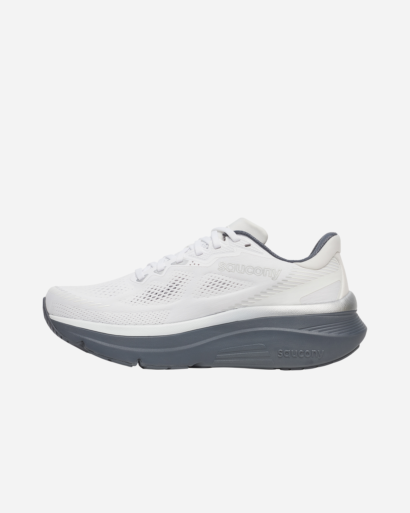 Scarpe running SAUCONY GUIDE 19 M - Bianco - 5 | Cisalfa Sport