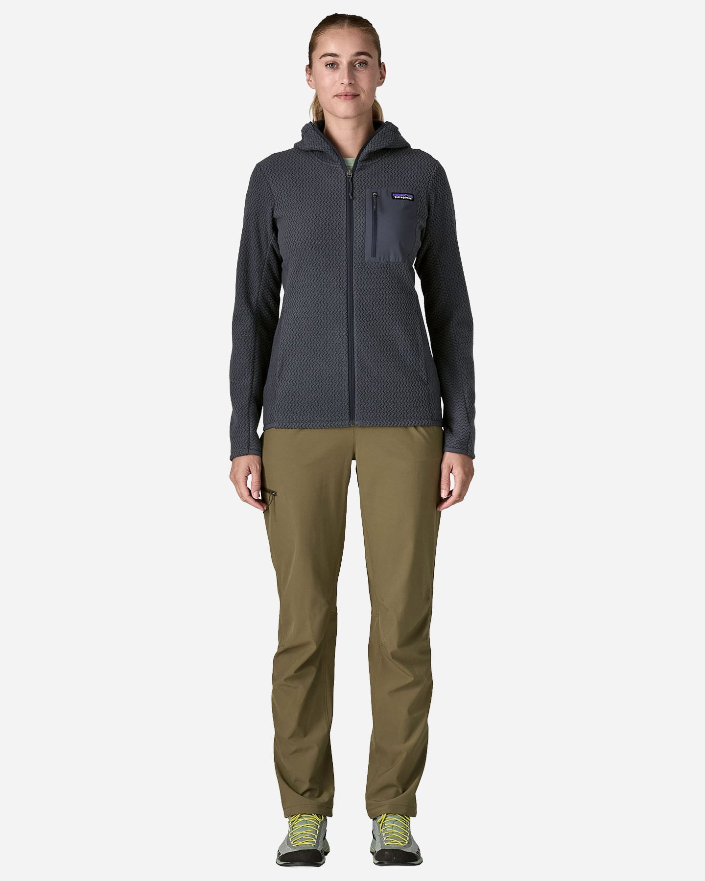 Pile PATAGONIA R1 AIR W - Blu - 3 | Cisalfa Sport
