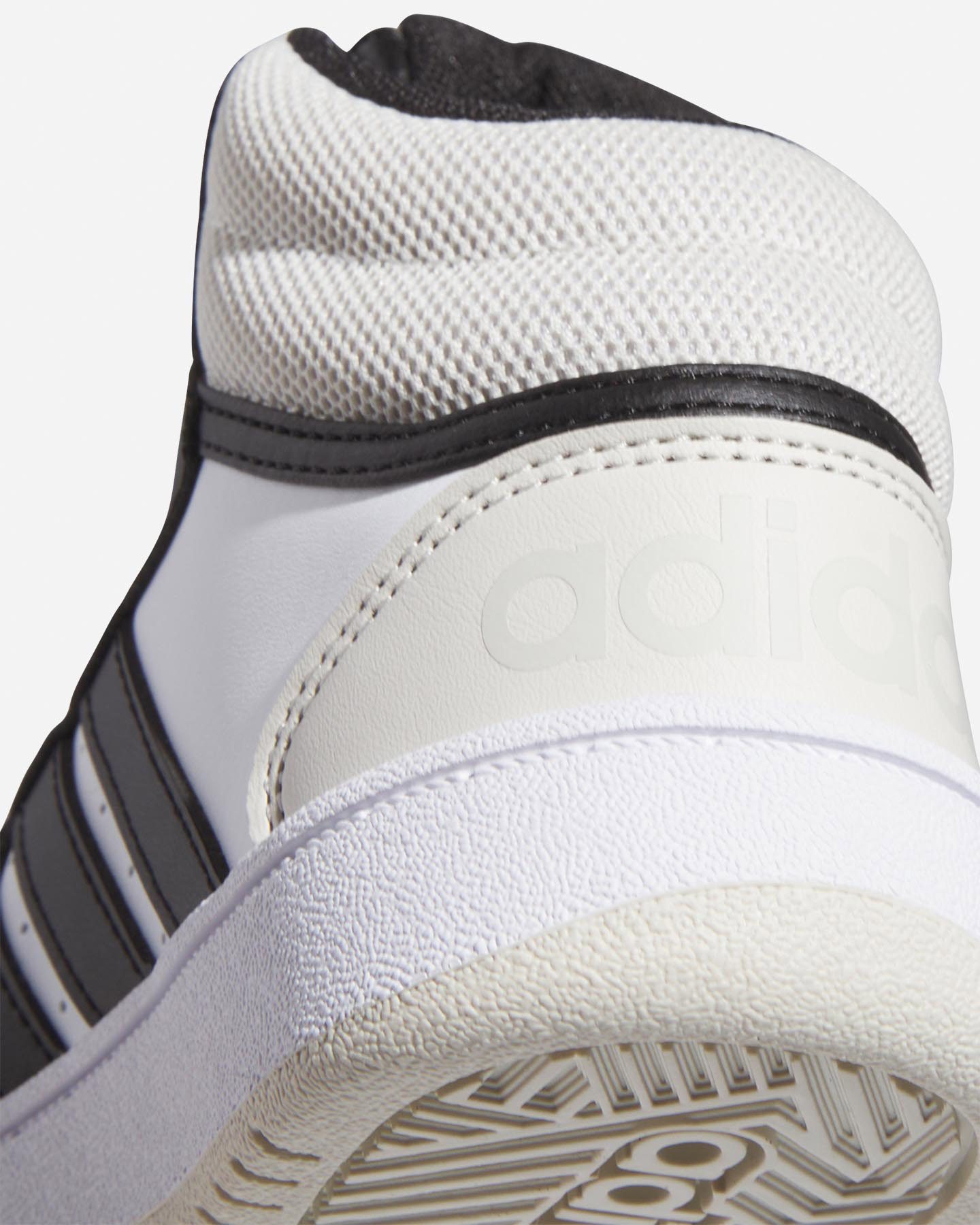 Scarpe sneakers ADIDAS CORE HOOPS 3.0 MID JR - Grigio - 4 | Cisalfa Sport