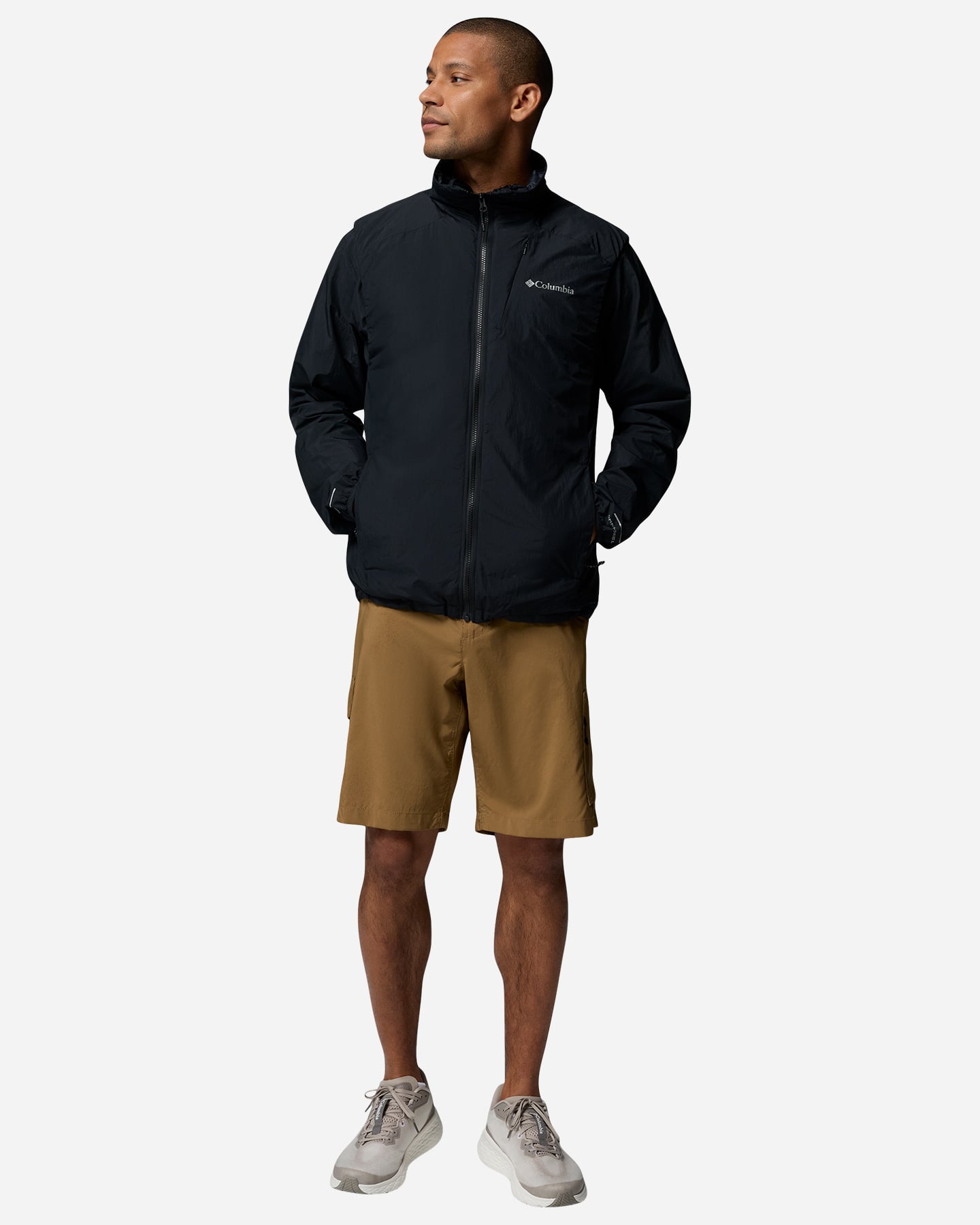 Giacca outdoor COLUMBIA TRAILBORNE OUTERCHANGE 3IN1 M - Nero - 2 | Cisalfa Sport