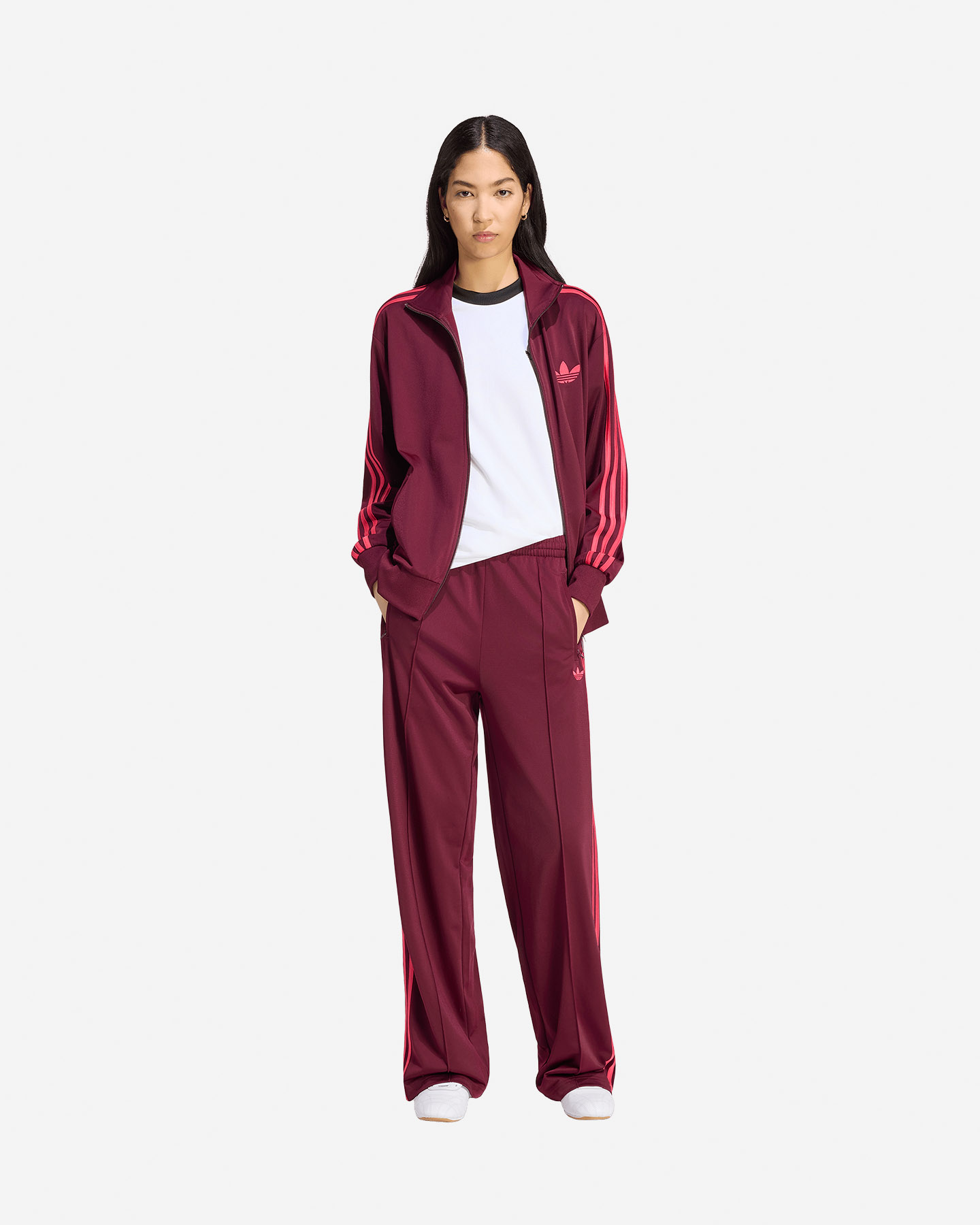 Pantalone ADIDAS FIREBIRD W - Rosso - 2 | Cisalfa Sport