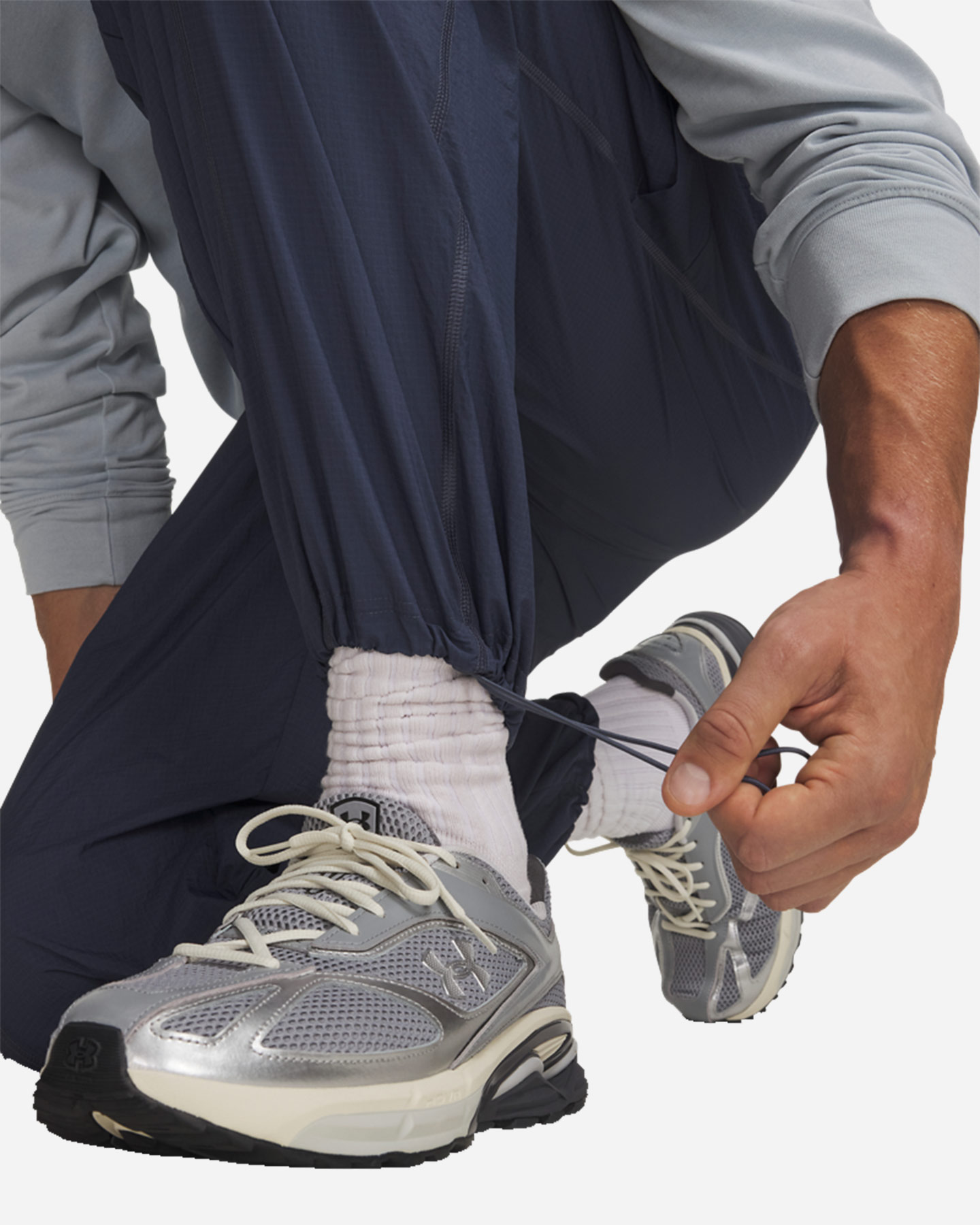 Pantalone UNDER ARMOUR UNSTOPPABLE M - Blu Navy - 3 | Cisalfa Sport