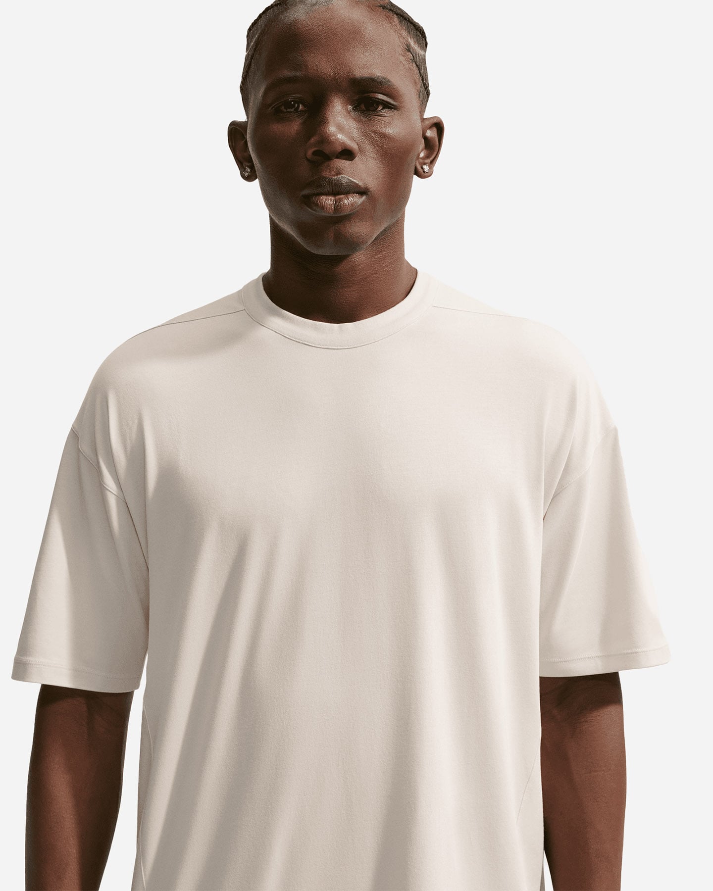 T-shirt NIKE DRI FIT 24.7 M - Beige - 3 | Cisalfa Sport