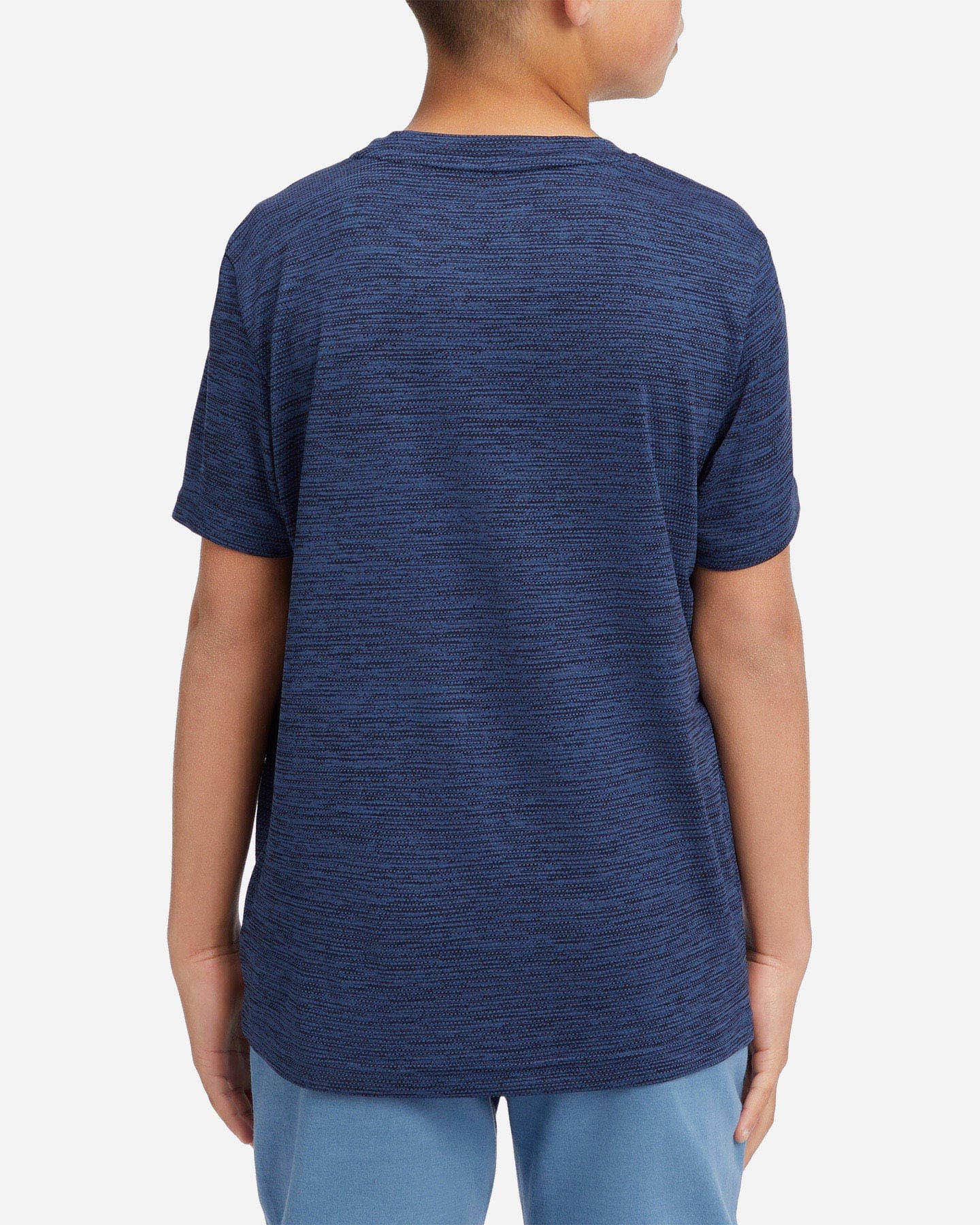 T-shirt ENERGETICS MELANGE JR - Blu - 2 | Cisalfa Sport