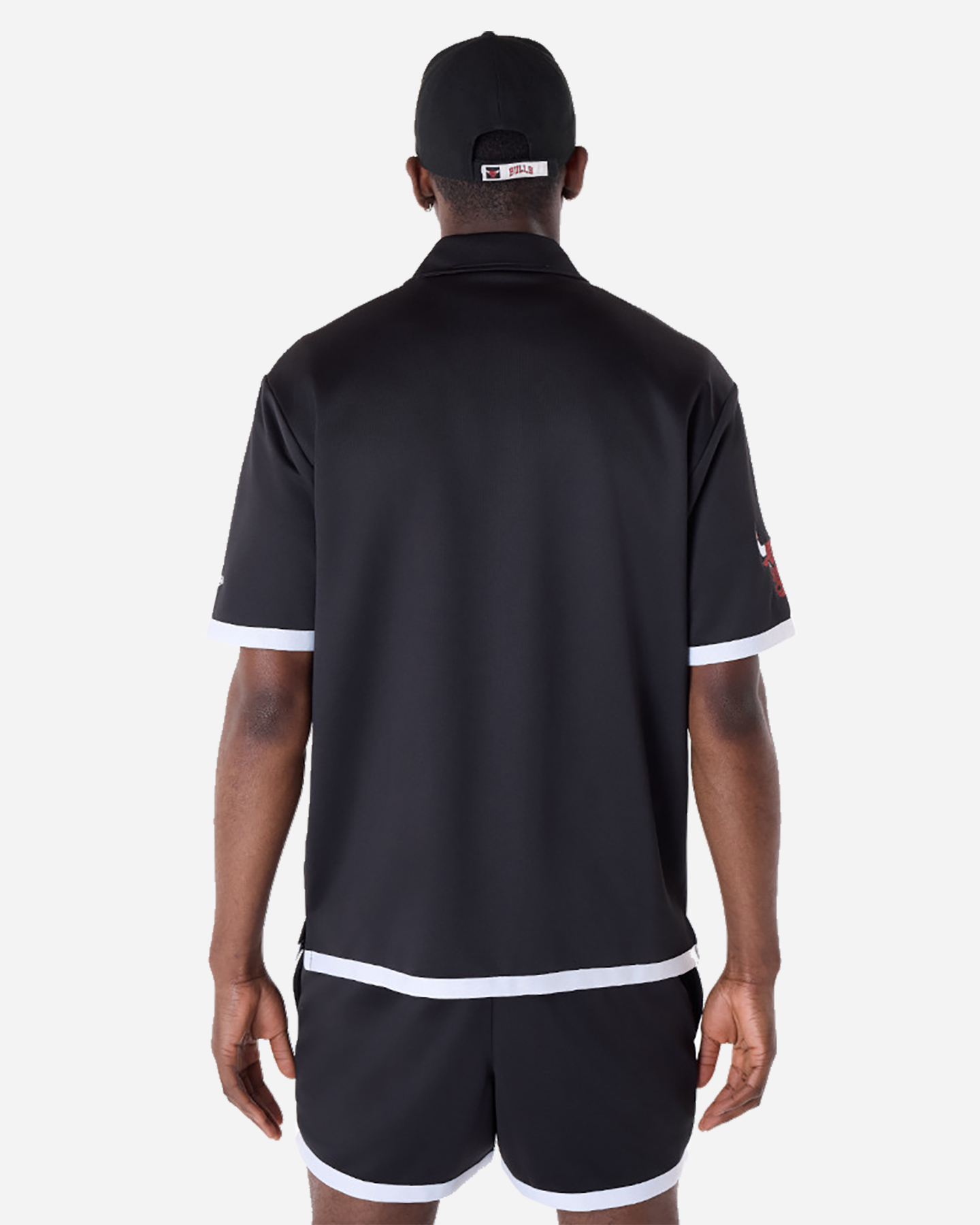 Giacca nba NEW ERA SNAPP BUTTON BULLS M - Nero - 1 | Cisalfa Sport