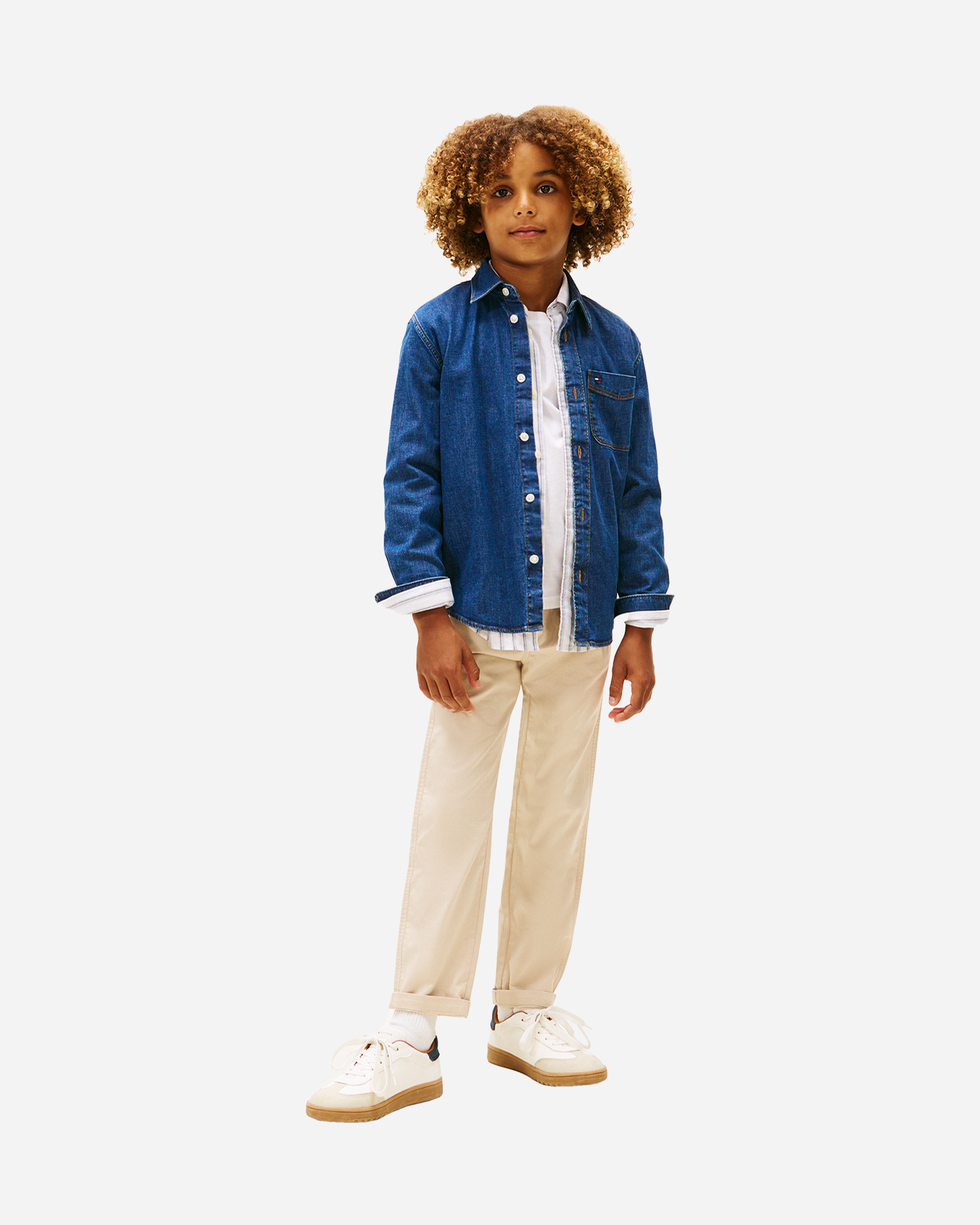 Camicia TOMMY HILFIGER RELAXED DENIM JR - Denim - 1 | Cisalfa Sport