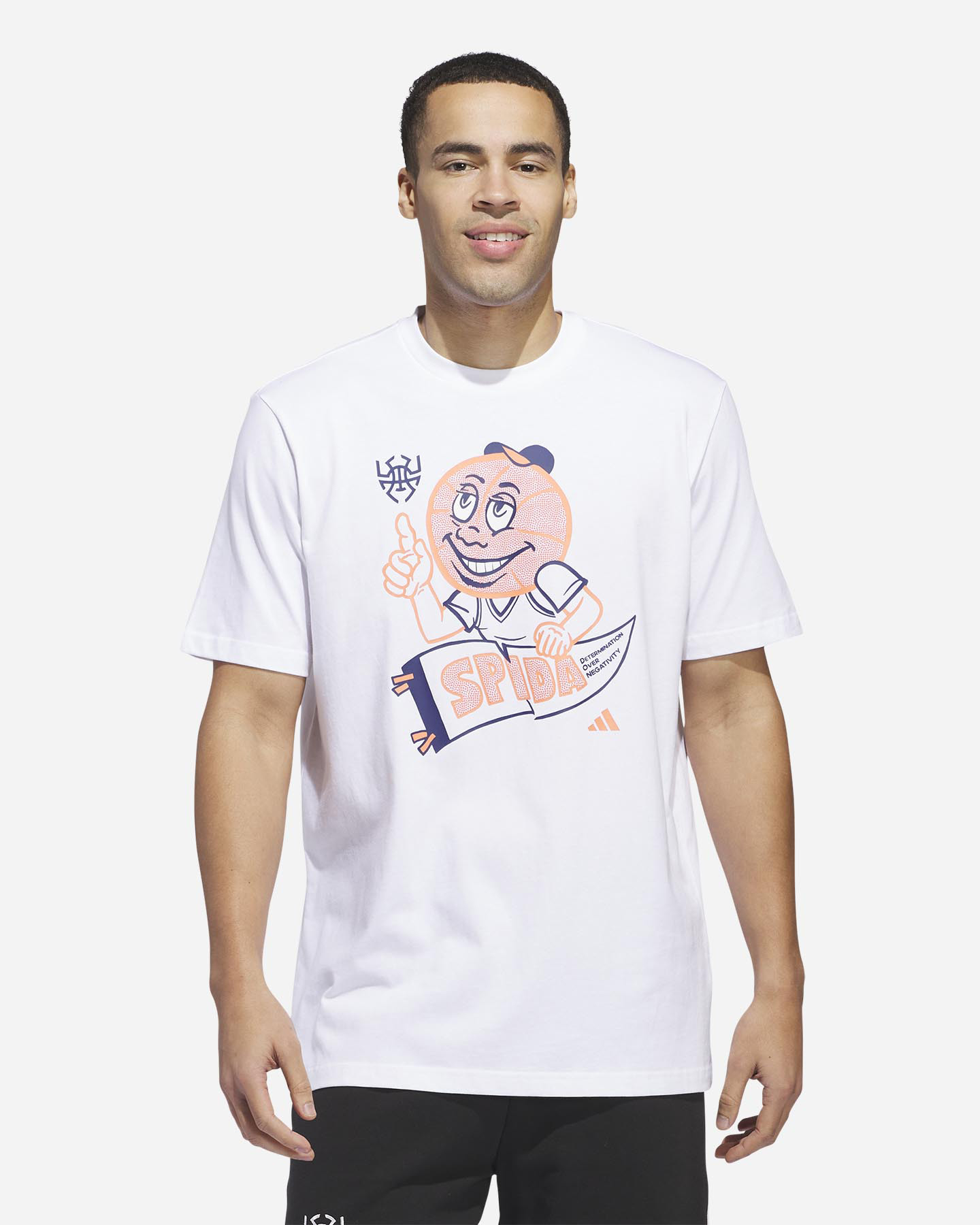 Maglia basket ADIDAS DON GFX M - Bianco - 1 | Cisalfa Sport
